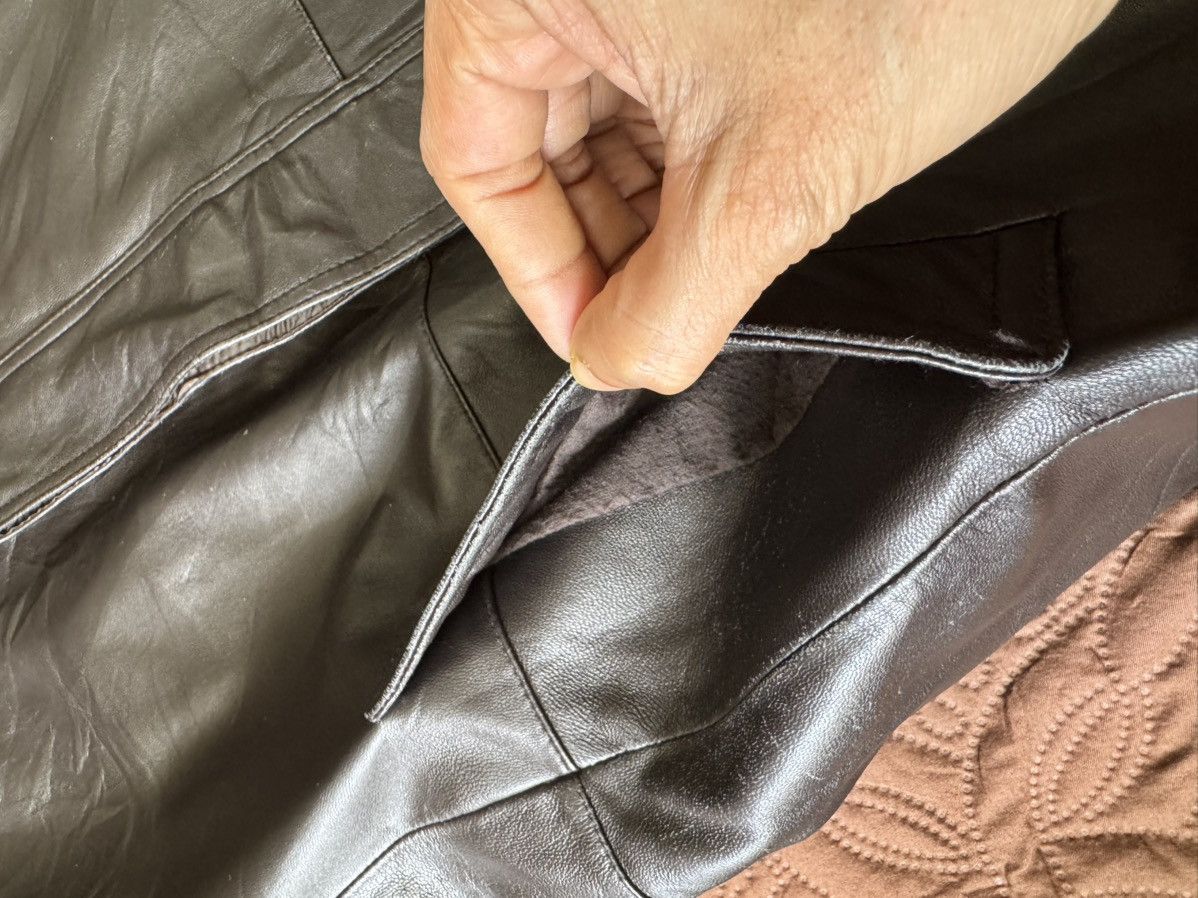 Balmain BALMAIN PARIS LEATHER COAT Size US L / EU 52-54 / 3 - 15 Thumbnail