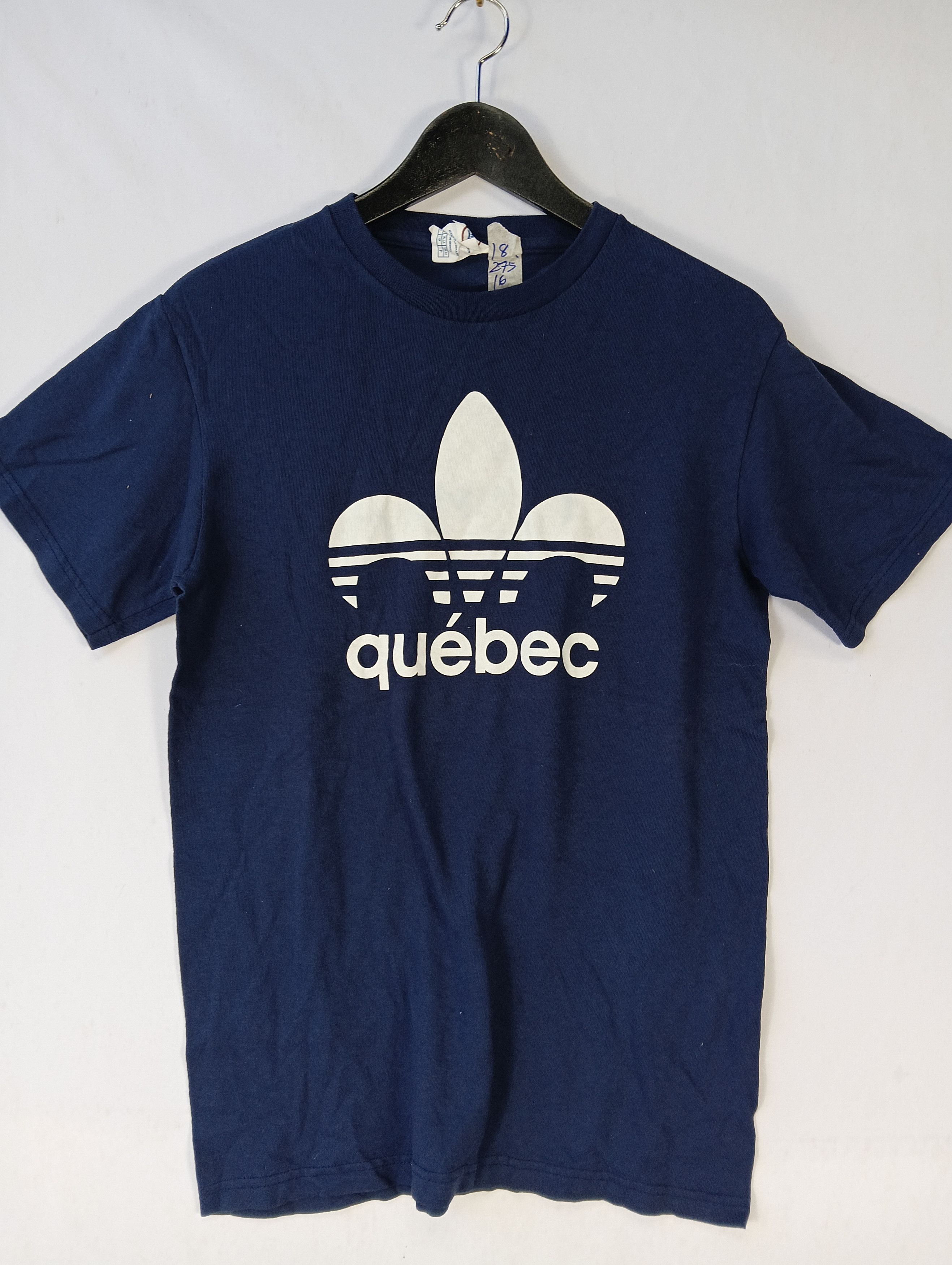 Delta delta quebec adidas parody tee Size US S / EU 44-46 / 1 - 1 Thumbnail