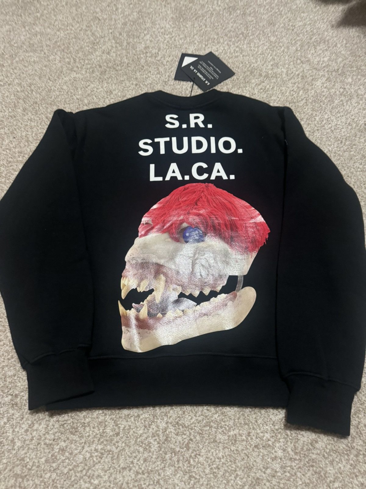 Sterling Ruby SR studio skull Sweater 1 of 50 Size US M / EU 48-50 / 2 - 9 Thumbnail