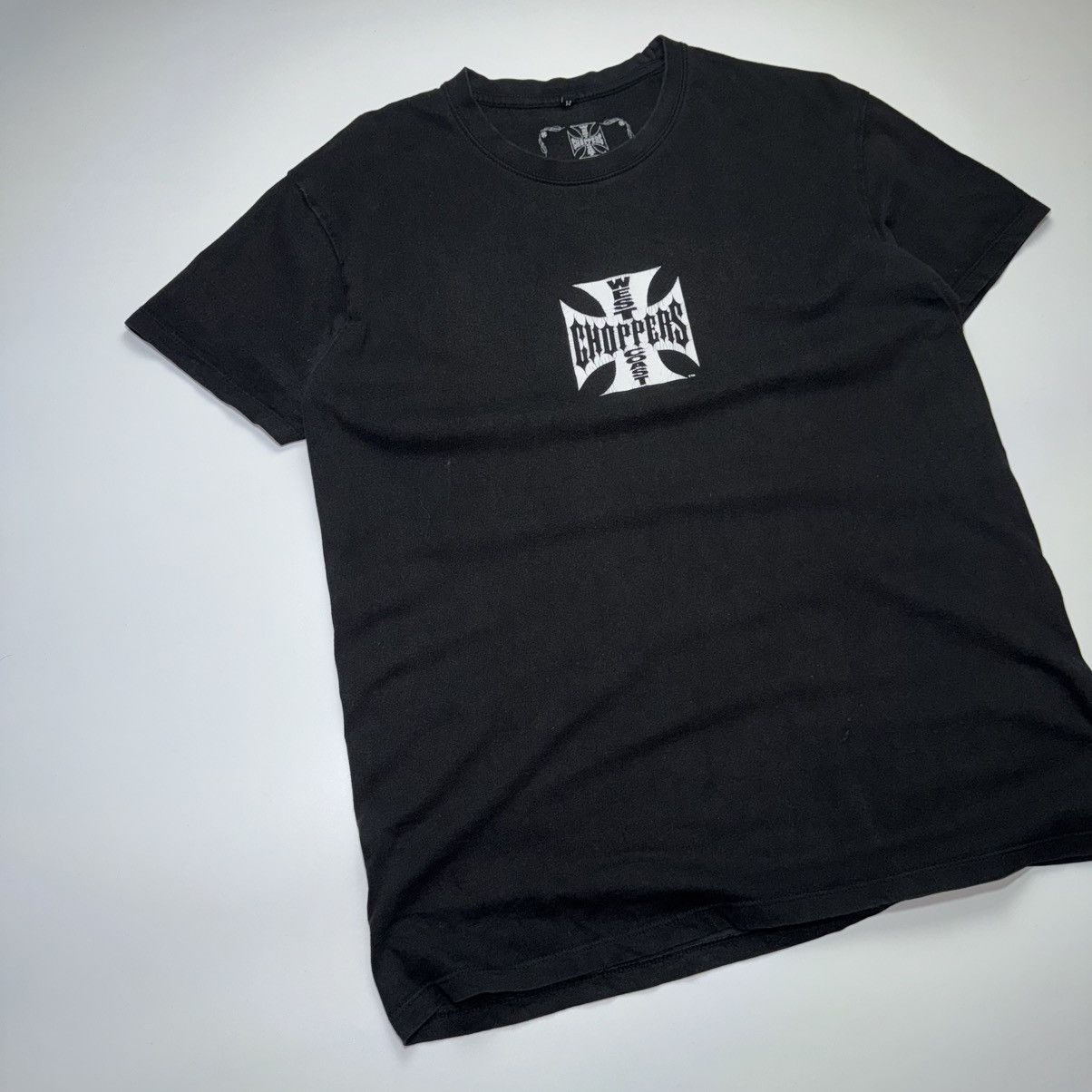 West Coast Choppers Faded Black West Coast Choppers Tee T Shirt Size US M / EU 48-50 / 2 - 11 Thumbnail
