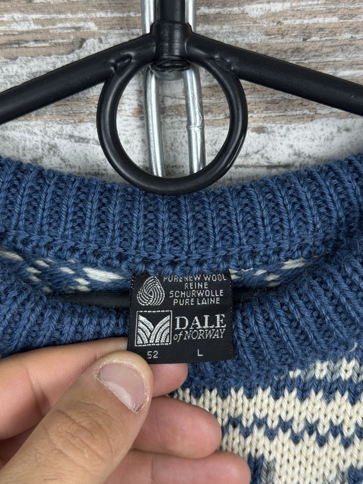 Dale Of Norway Mens Vintage Dale of Norway 70x sweaters wool knitted rare Size US L / EU 52-54 / 3 - 8 Thumbnail