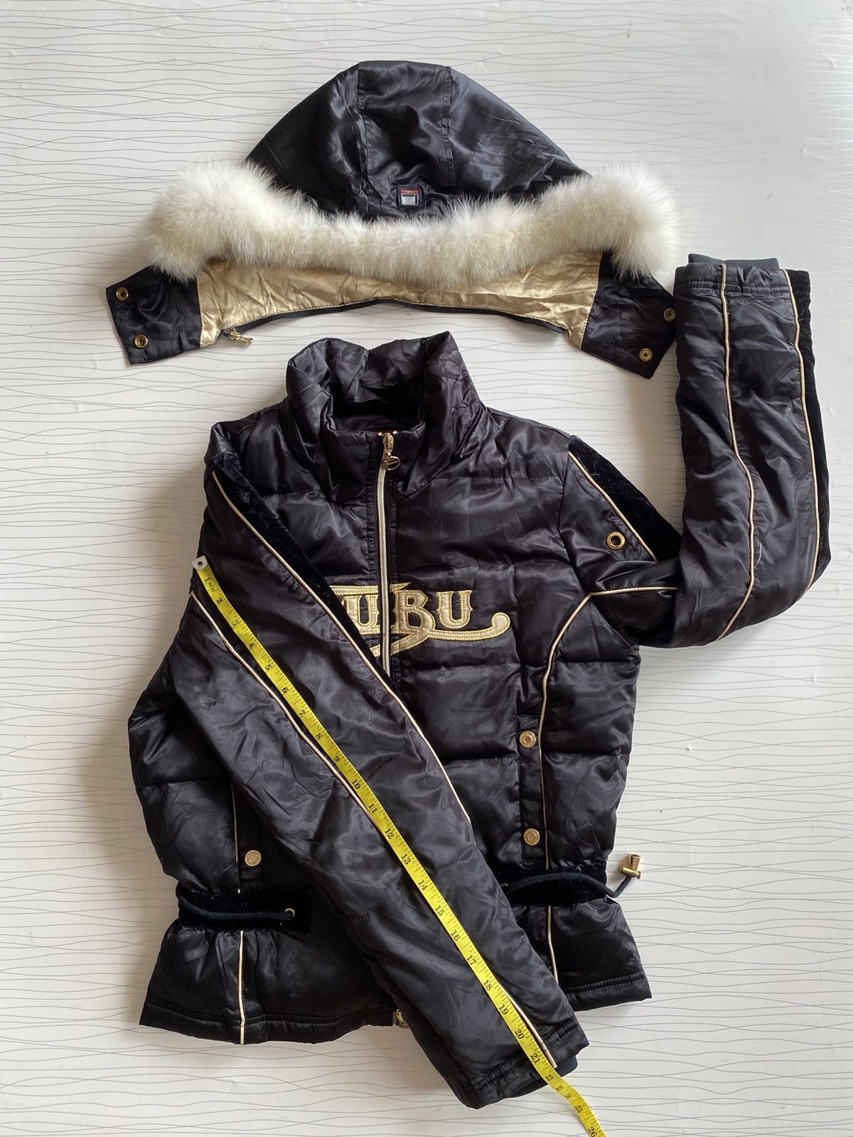 GOSTAR DE FUGA × If Six Was Nine × Le Grande Bleu (L.G.B.) Vintage Fubu Fur Winter Puffer Jacket Size US M / EU 48-50 / 2 - 24 Thumbnail