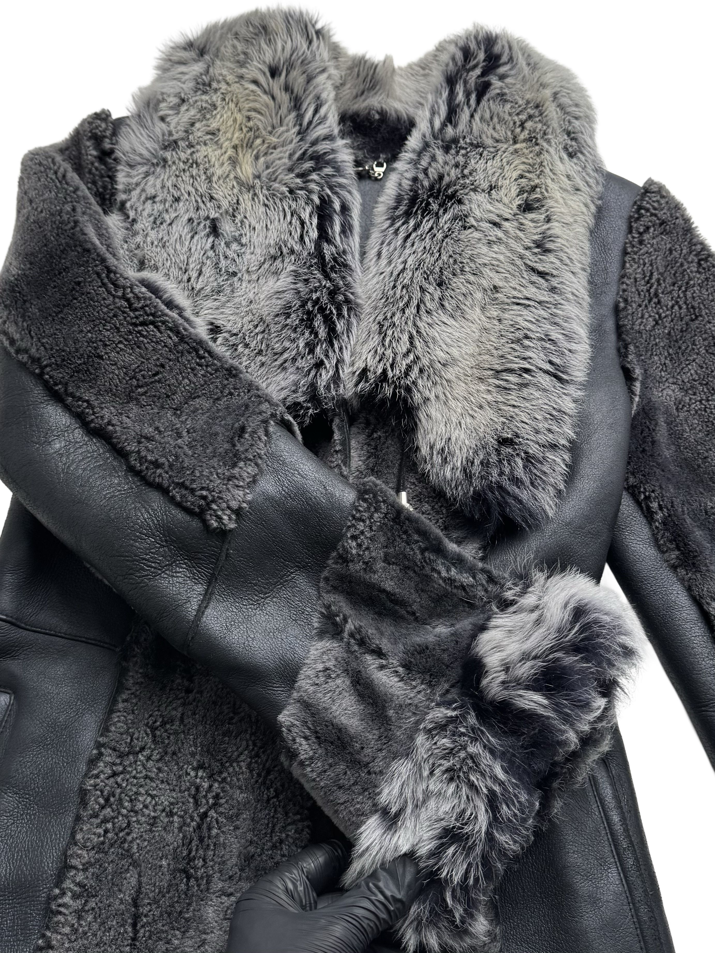 Vintage Vintage Real Sheepskin Coat Size S / US 4 / IT 40 - 9 Thumbnail