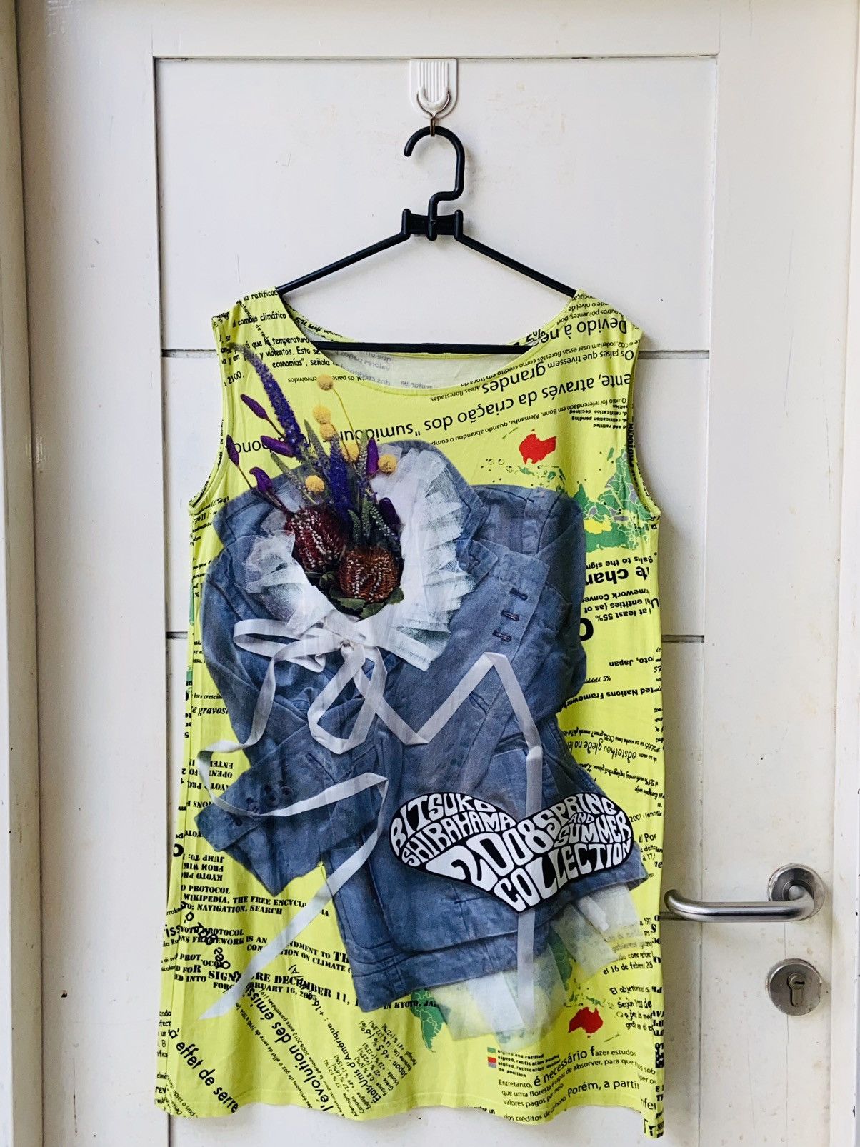 Designer RITSUKO SHIRAHAMA Sleeveless Dress Size M / US 6-8 / IT 42-44 - 13 Thumbnail