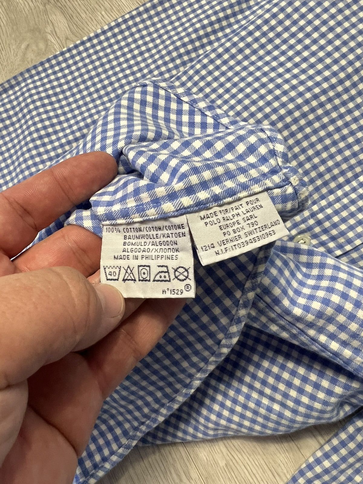 Polo Ralph Lauren Vintage Ralph Lauren Checkered Long Sleeve Button Up Shirt Size US S / EU 44-46 / 1 - 5 Thumbnail