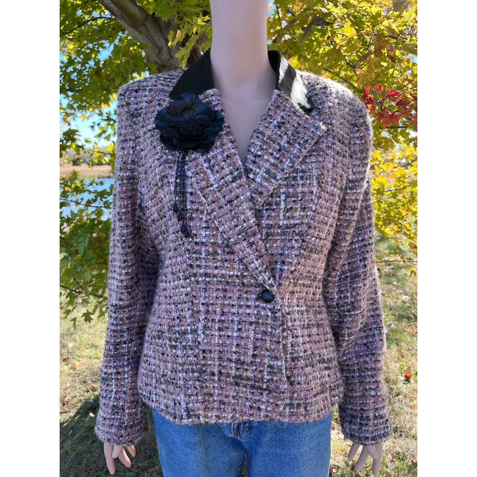 Vintage Vintage Pink Blazer Size M / US 6-8 / IT 42-44 - 5 Thumbnail