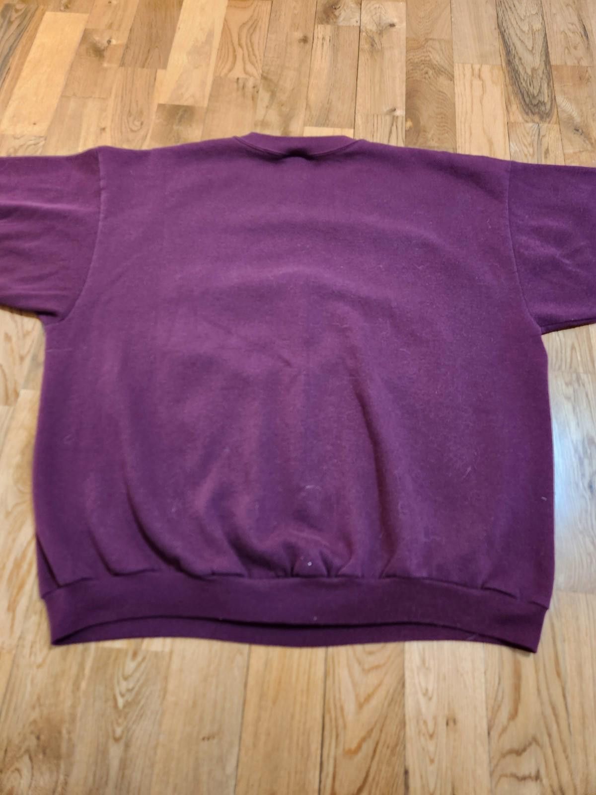 Disney Vintage Disney Mickey Mouse Streetwear Crewneck Maroon XL Size US XL / EU 56 / 4 - 4 Thumbnail