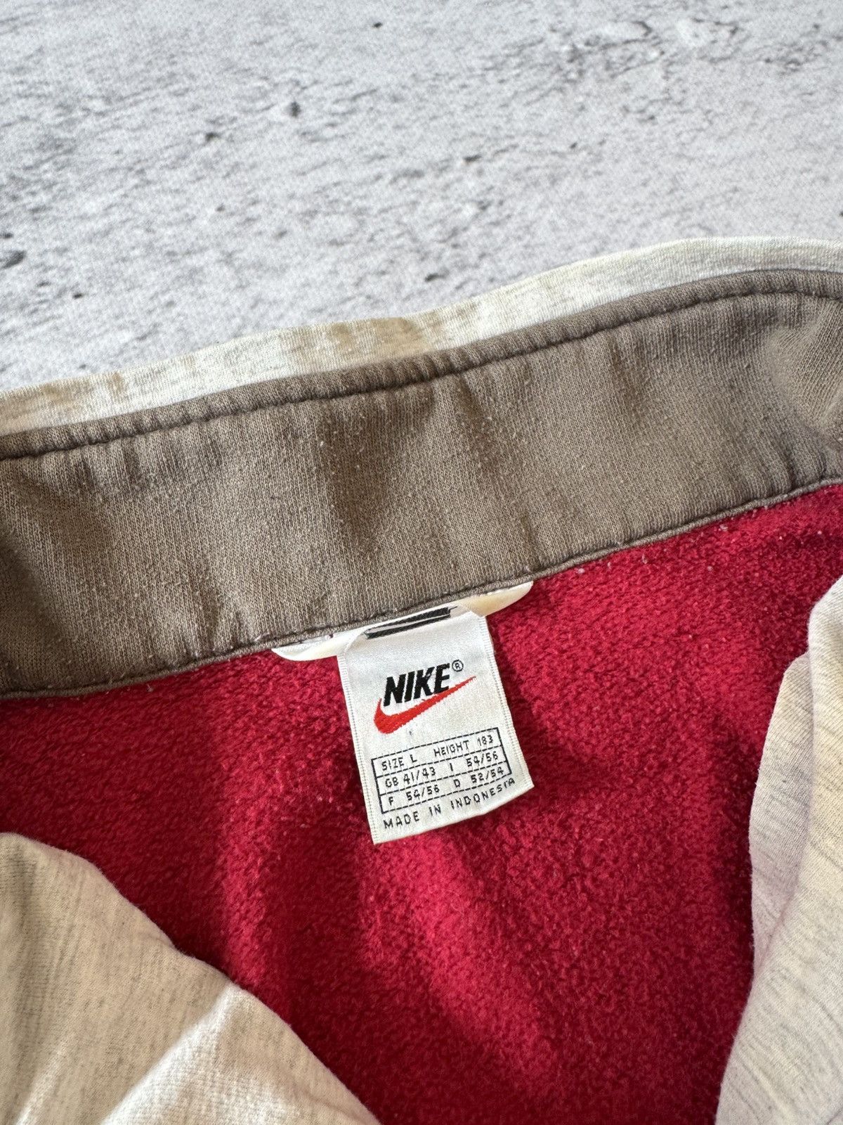 Nike × Vintage NIKE USA VINTAGE 00s OVERSIZE BAGGY SWEATSHIRT CENTER LOGO Size US L / EU 52-54 / 3 - 12 Thumbnail