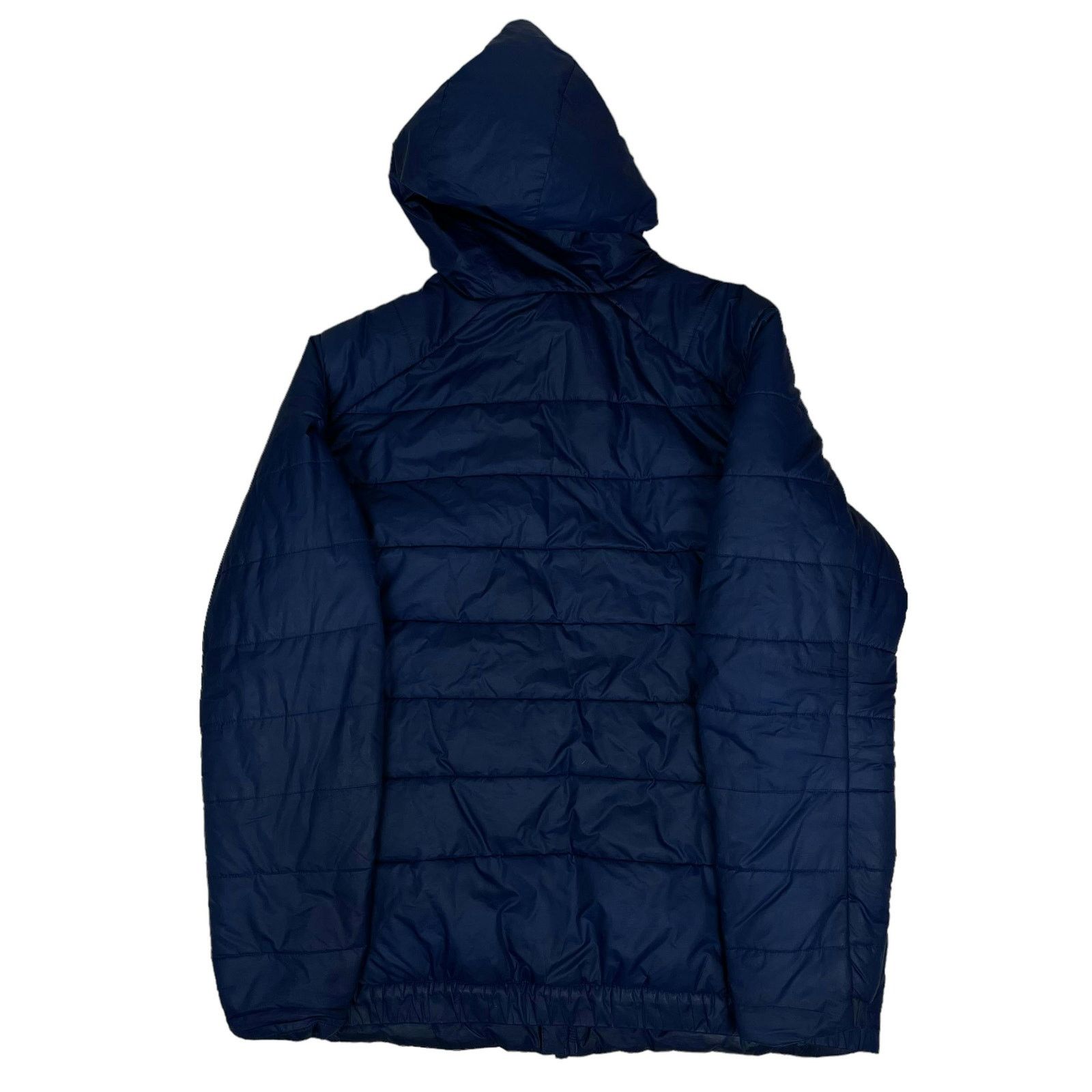 Nike Nike Men Blue Long Sleeve Full Zip Hooded Puffer Jacket XL Size US XL / EU 56 / 4 - 11 Thumbnail