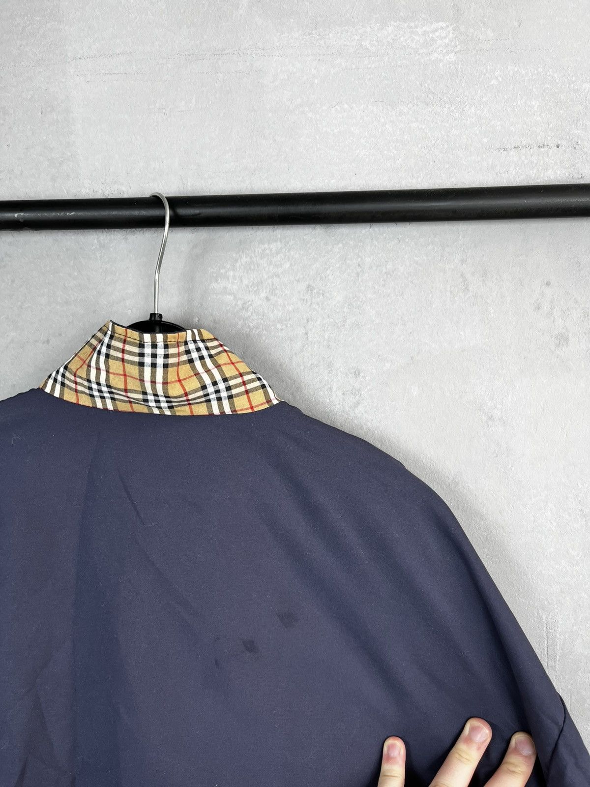 Burberry × Vintage Thomas Burberry bomber jacket vintage Size US XL / EU 56 / 4 - 8 Thumbnail
