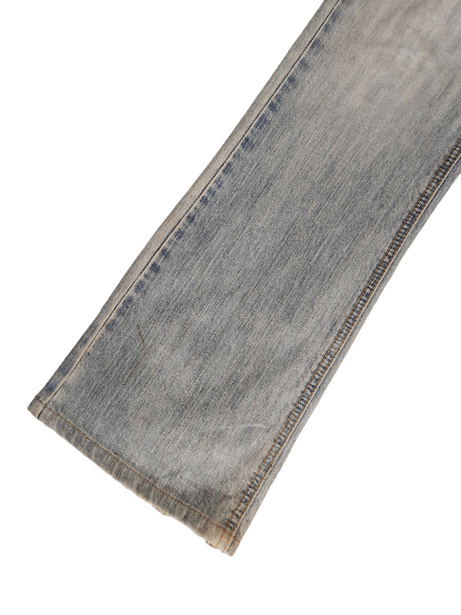 Edwin Flare Jeans Edwin XV Distress Faded Boot Cut Y2k Mudmax Size US 29 - 18 Thumbnail