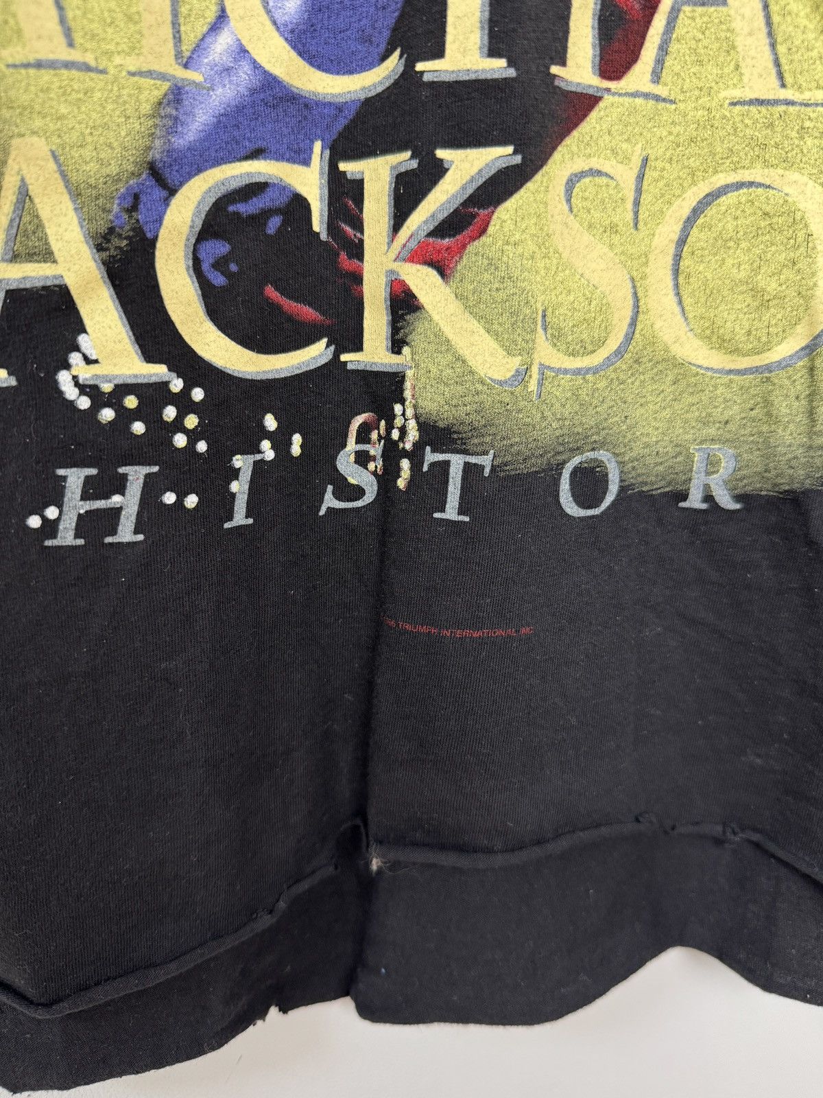 Band Tees × Michael Jackson × Vintage Vintage 1996 Michael Jackson History T-Shirt Size US XL / EU 56 / 4 - 5 Thumbnail