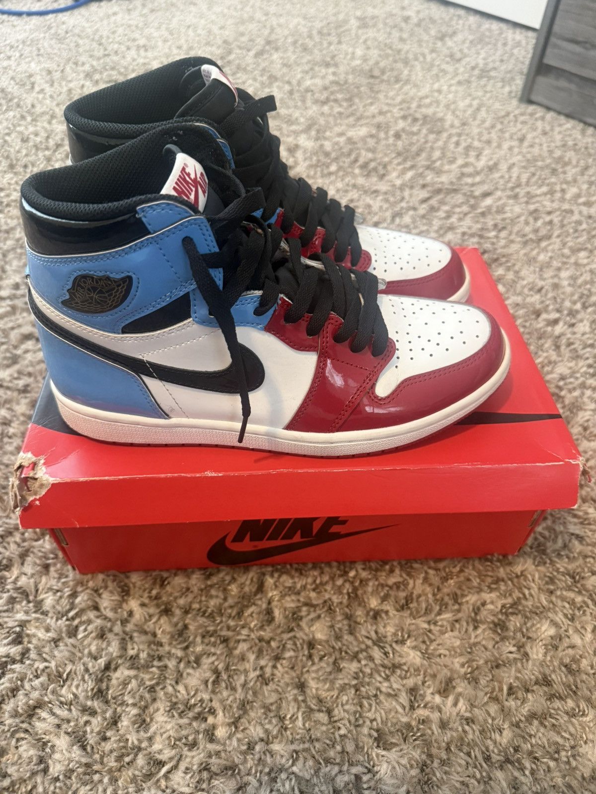 Jordan Brand Jordan 1 Retro High OG “Fearless”. Size US 8 / EU 41 - 7 Thumbnail