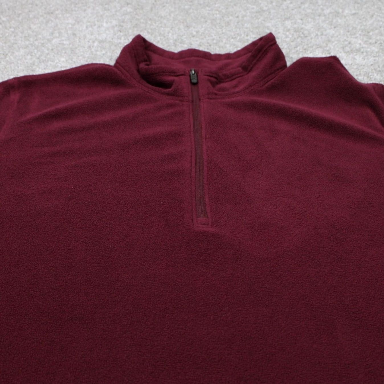 Vintage REI Co-Op Sweatshirt Mens 2XL Red 1/4 Zip L/S Pullover Sweater Shacket Hoodie Knit Shirt Casual, Outdoors, Golf, Hiking, Walking Mens Size US XXL / EU 58 / 5 - 5 Thumbnail