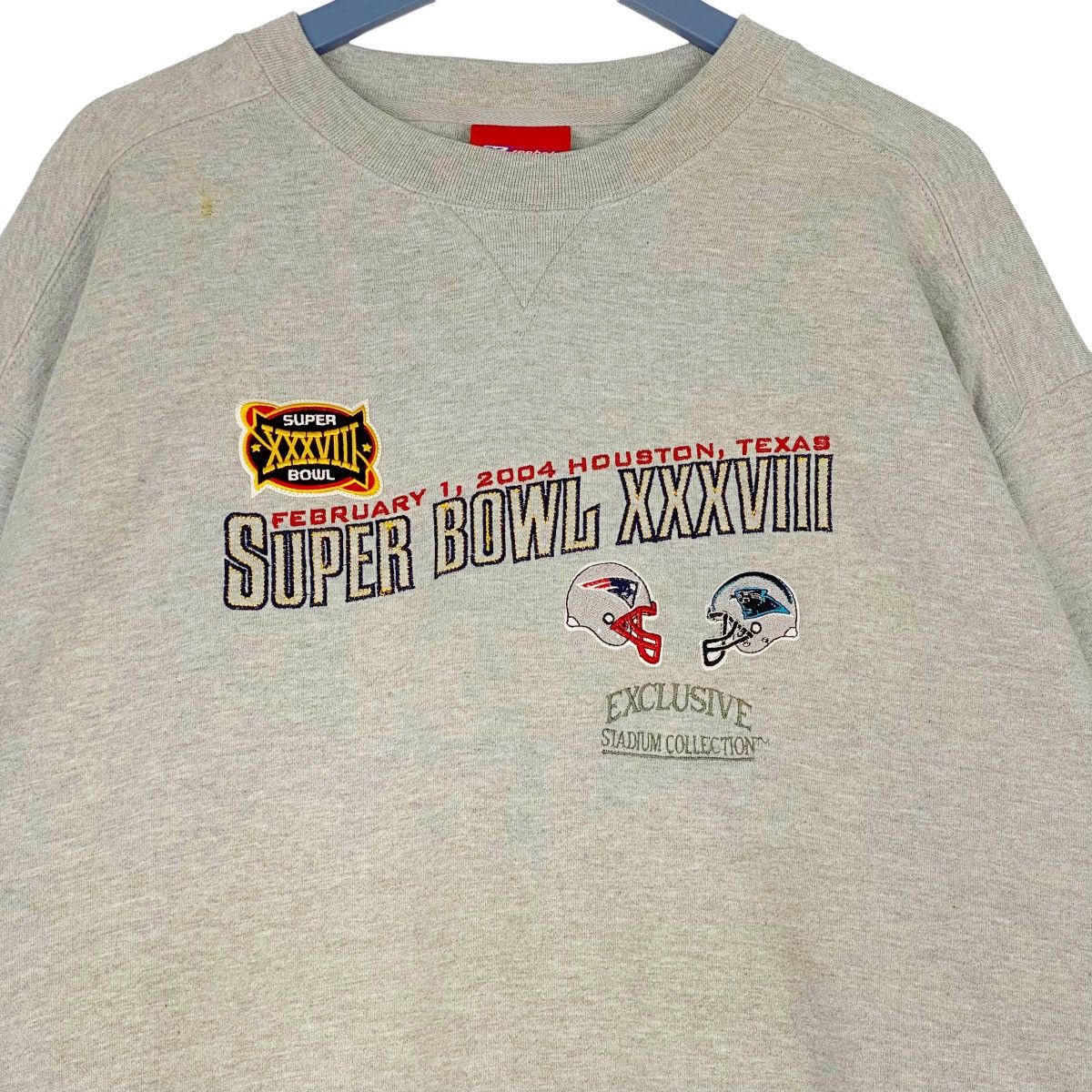 Reebok × Vintage Vintage Reebok Embroidered Crewneck Sweatshirt Gray Pullover Size US XXL / EU 58 / 5 - 4 Thumbnail