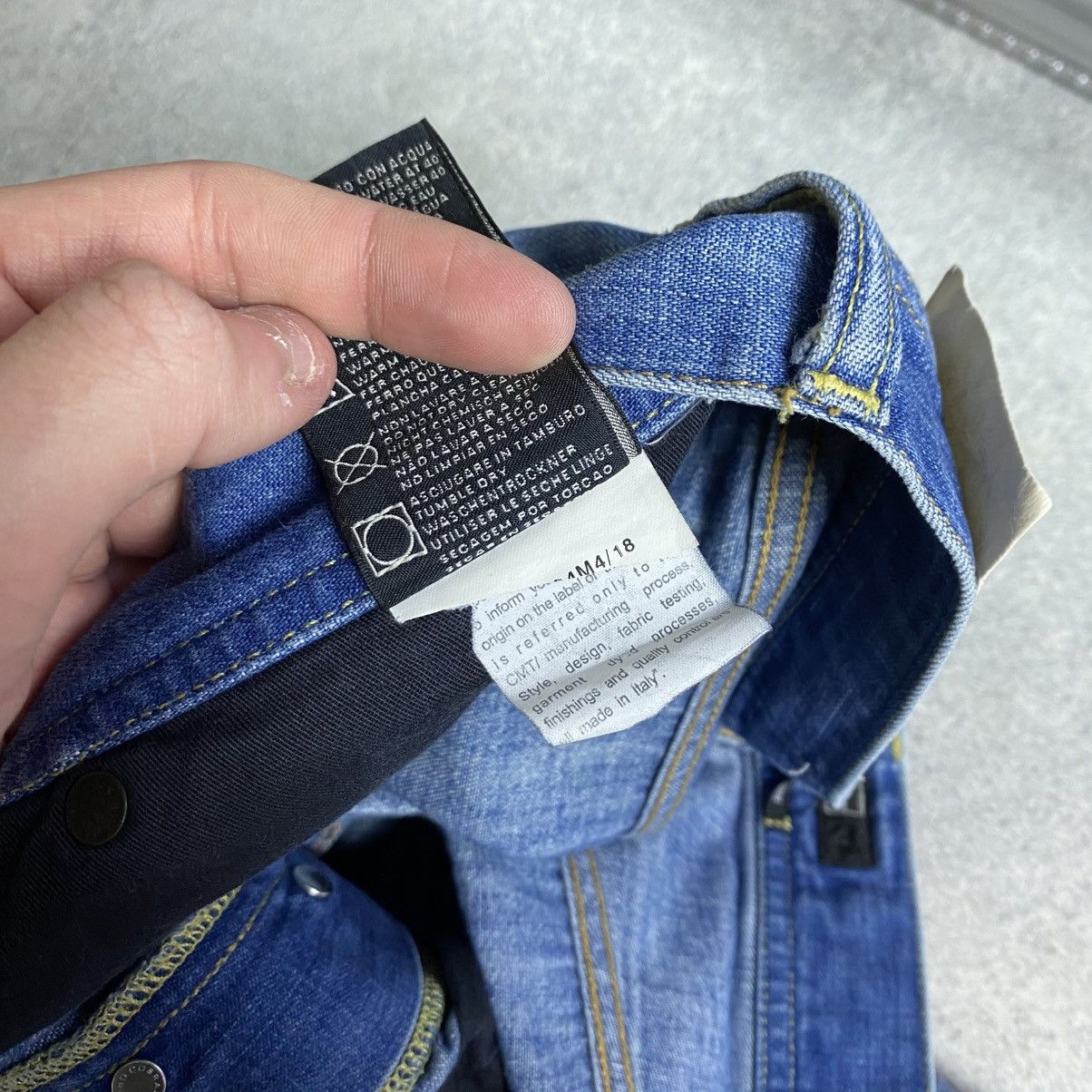 Stone Island Vintage Stone Island Jeans Denim Pants Rare S.I Denims Size US 34 / EU 50 - 13 Thumbnail