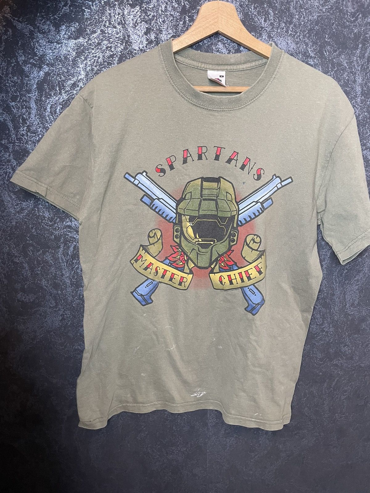 Vintage Crazy Vintage Y2K Halo 3 Master Chief Video Game Promo Tee Size US M / EU 48-50 / 2 - 1 Thumbnail