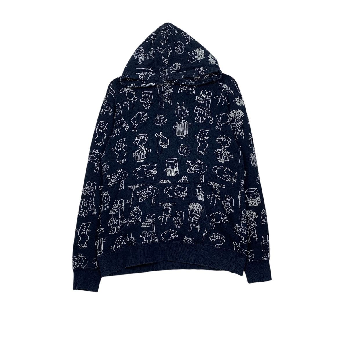 Japanese Brand Japanese Brand Graniph Fullprint Pullover Hoodie Size US M / EU 48-50 / 2 - 1 Thumbnail