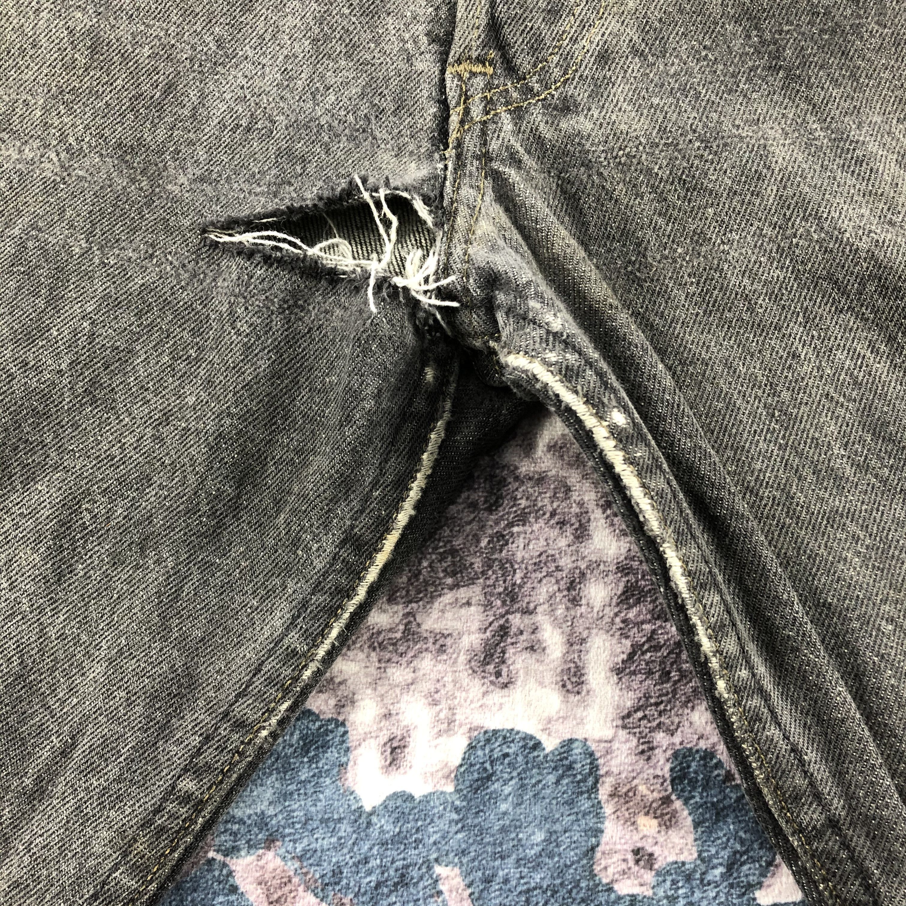 Levi's × Vintage 90s Vintage Levis 501 Faded Black Jeans-JM2339 Size US 38 / EU 54 - 10 Thumbnail