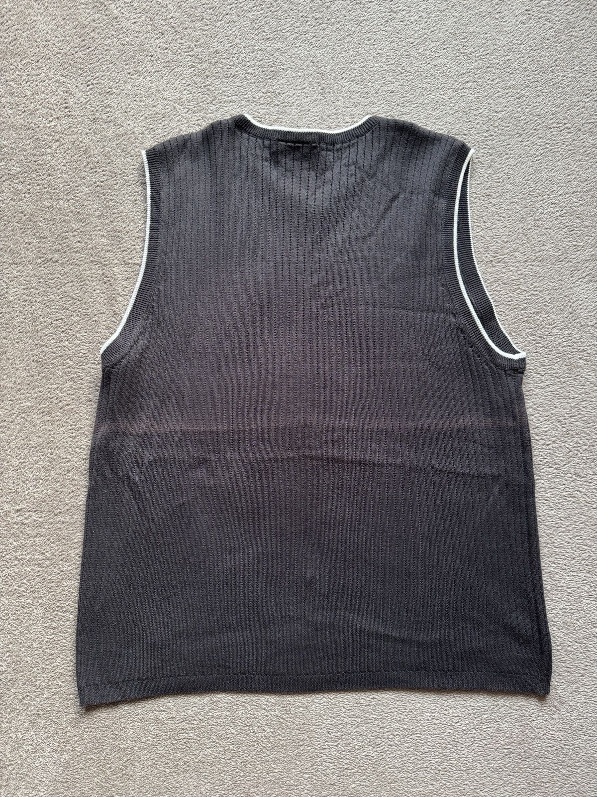 Hysteric Glamour × Quiksilver Quiksilver vintage Faded Crazy Sick Knit Sleeveless Vest Size US L / EU 52-54 / 3 - 4 Thumbnail