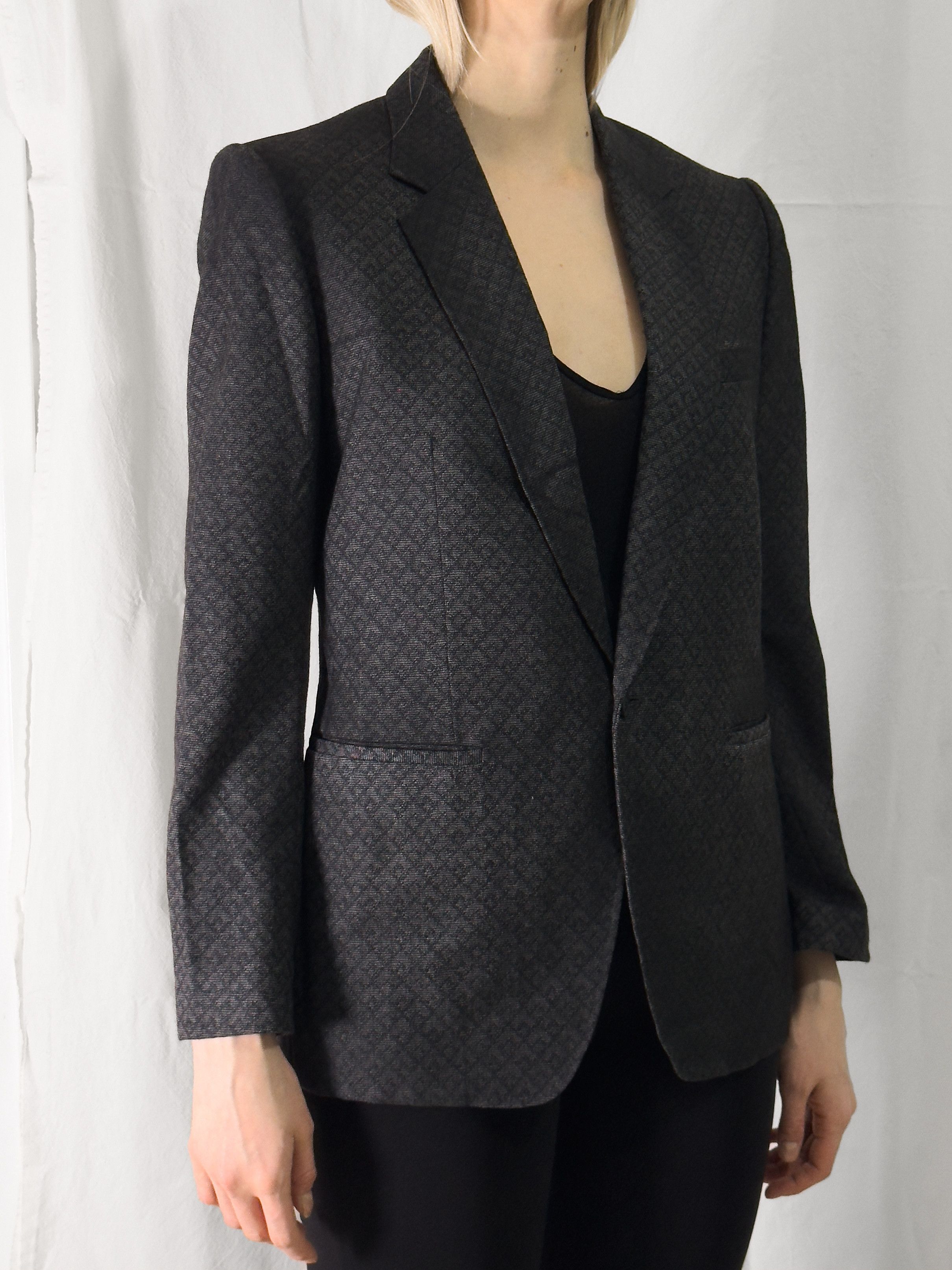 Kiminori Morishita Kiminori Morishita tailored pattern blazer Size 50R - 6 Thumbnail