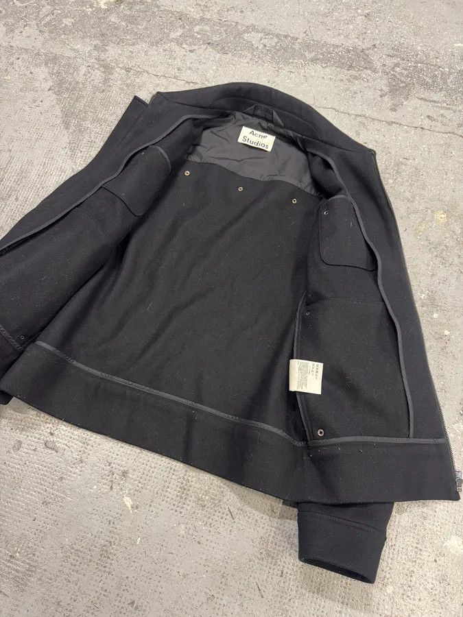 Acne Studios × Vintage AW2016 Acne Studios Navy Wool Structured Jacket Size US M / EU 48-50 / 2 - 7 Thumbnail