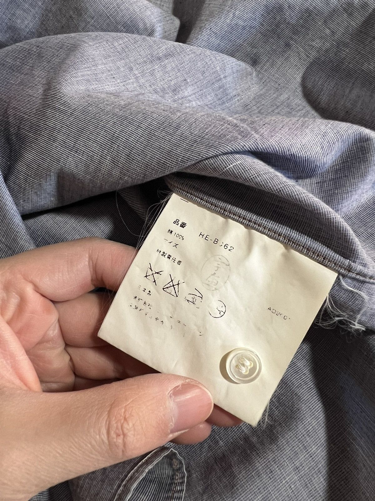 Comme des Garcons Homme Comme des Garcons Homme AD2001 Split Logo Shirt Size US S / EU 44-46 / 1 - 4 Thumbnail