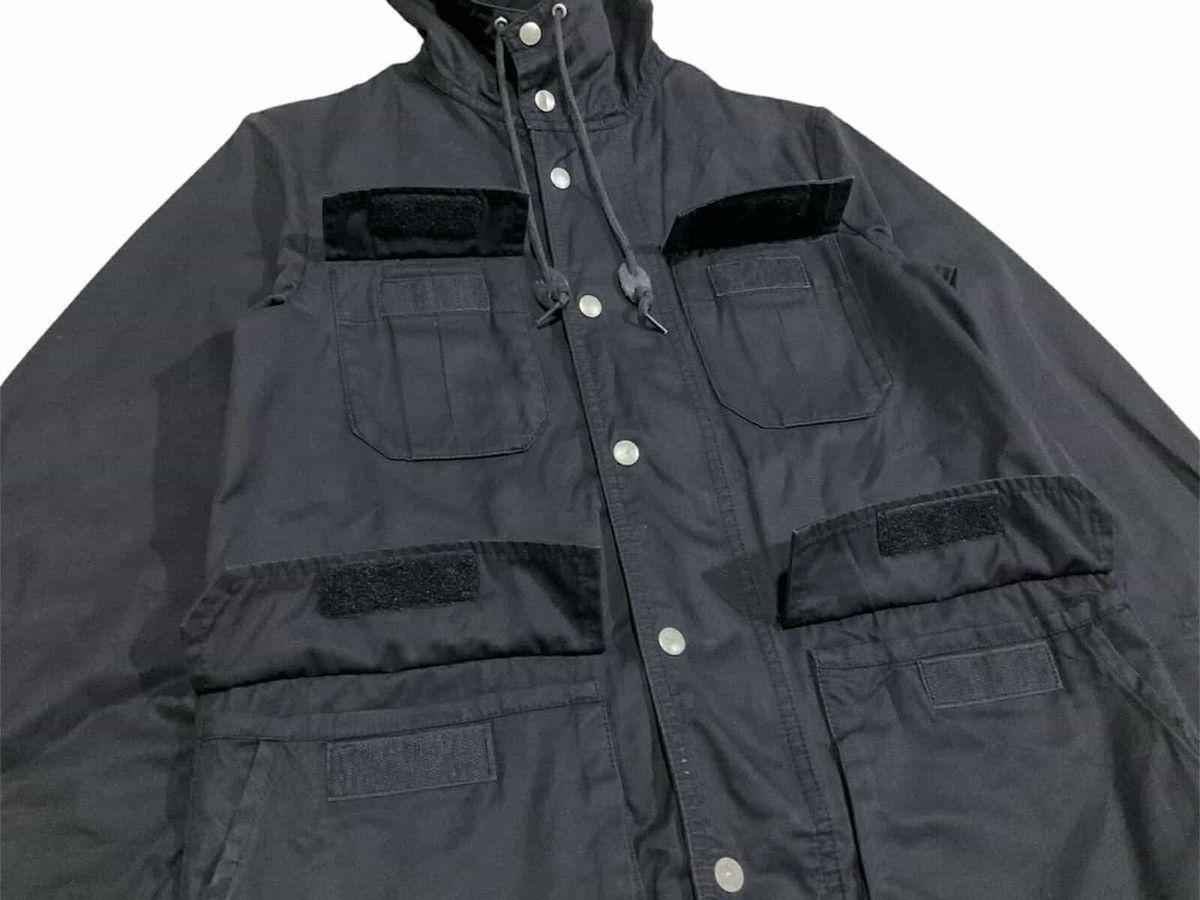 Comme des Garcons Homme × Comme des Garcons Homme Plus × Japanese Brand 🔥Ad2009 Comme Des Garcons Homme Mountain Parka Jacket Hooded Size US M / EU 48-50 / 2 - 10 Thumbnail