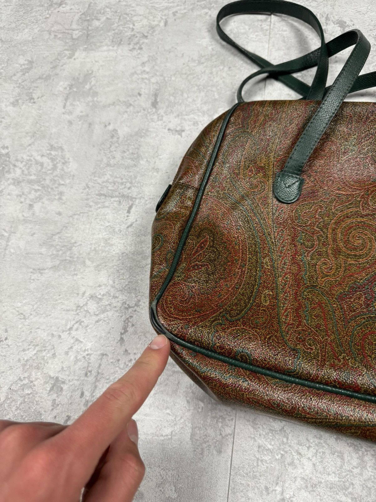 Etro Vintage ETRO Patterned Shoulder Bag Size ONE SIZE - 11 Thumbnail