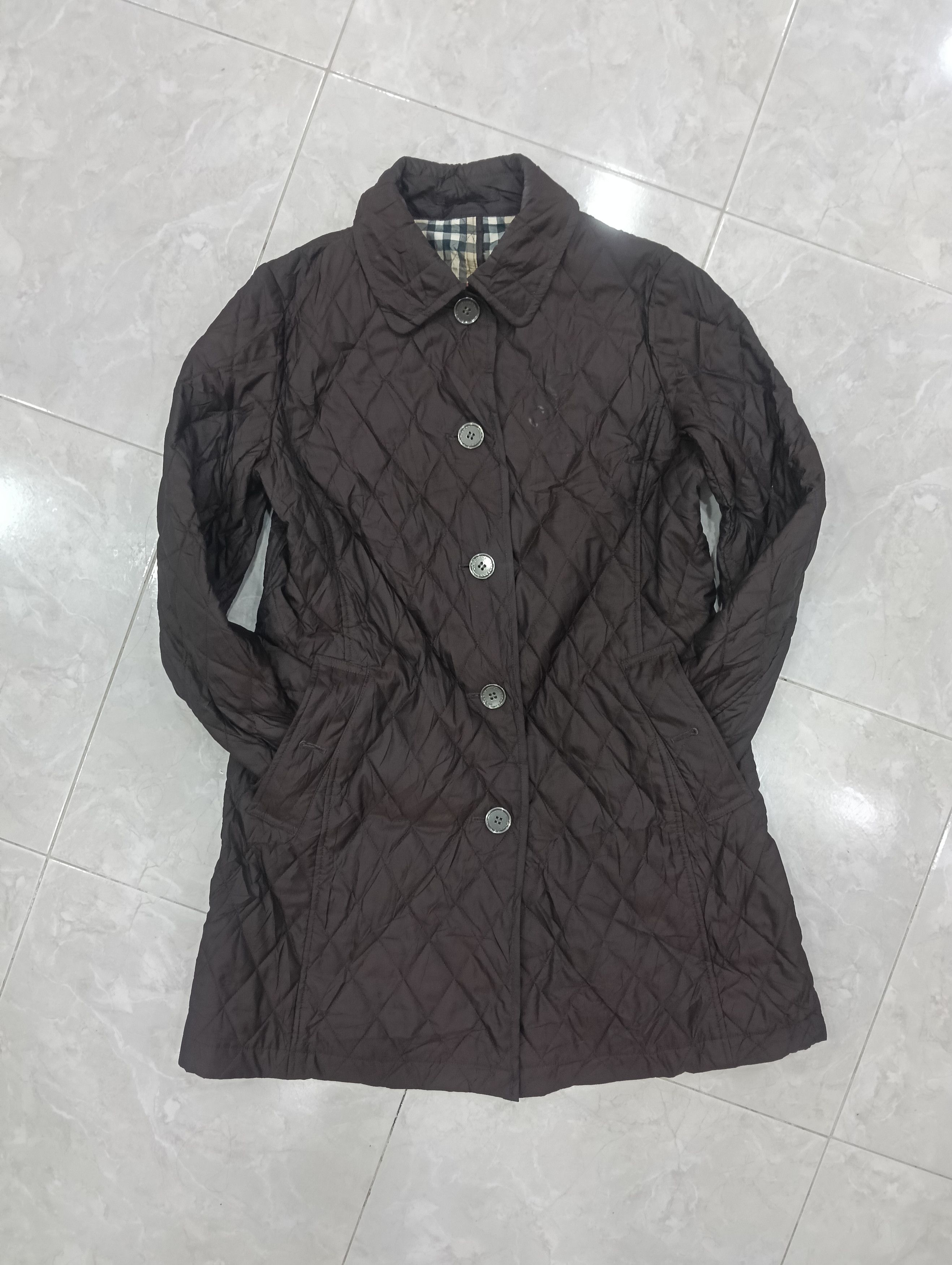Burberry Burberry Quilted Long Jacket Size M / US 6-8 / IT 42-44 - 2 Thumbnail