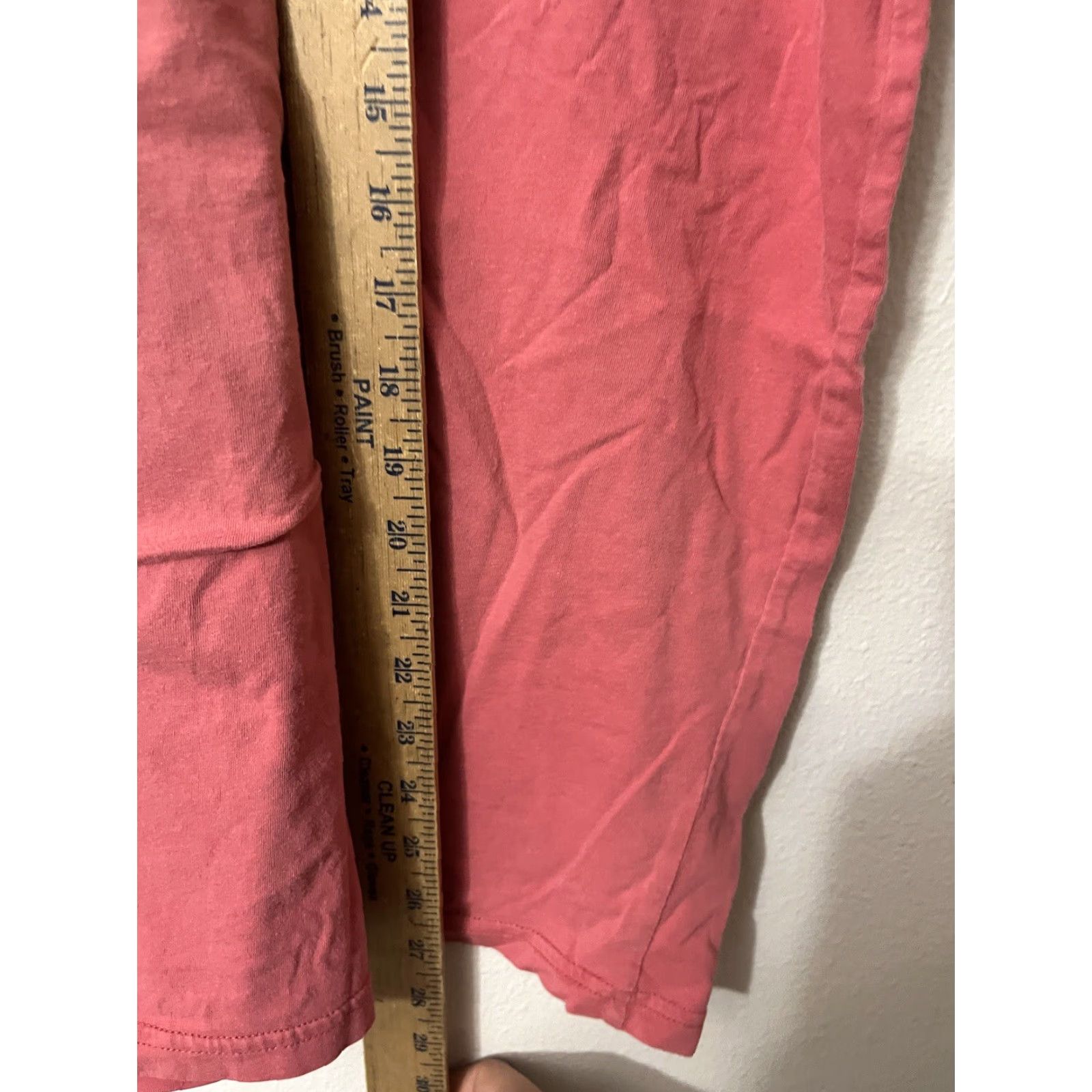 Gap Gap Crew Neck Short Sleeve T-Shirt Adult Large Pink Solid Unisex Size US L / EU 52-54 / 3 - 4 Thumbnail