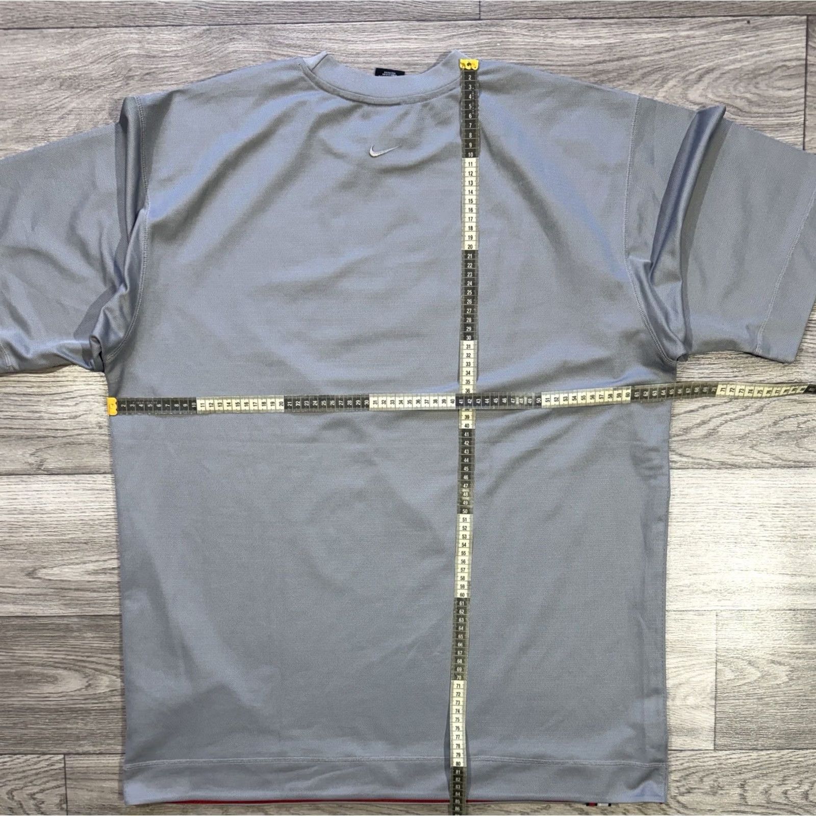 Nike VINTAGE Nike LeBron James Training T-Shirt Basketball Grey XL Mens Size US XL / EU 56 / 4 - 3 Thumbnail