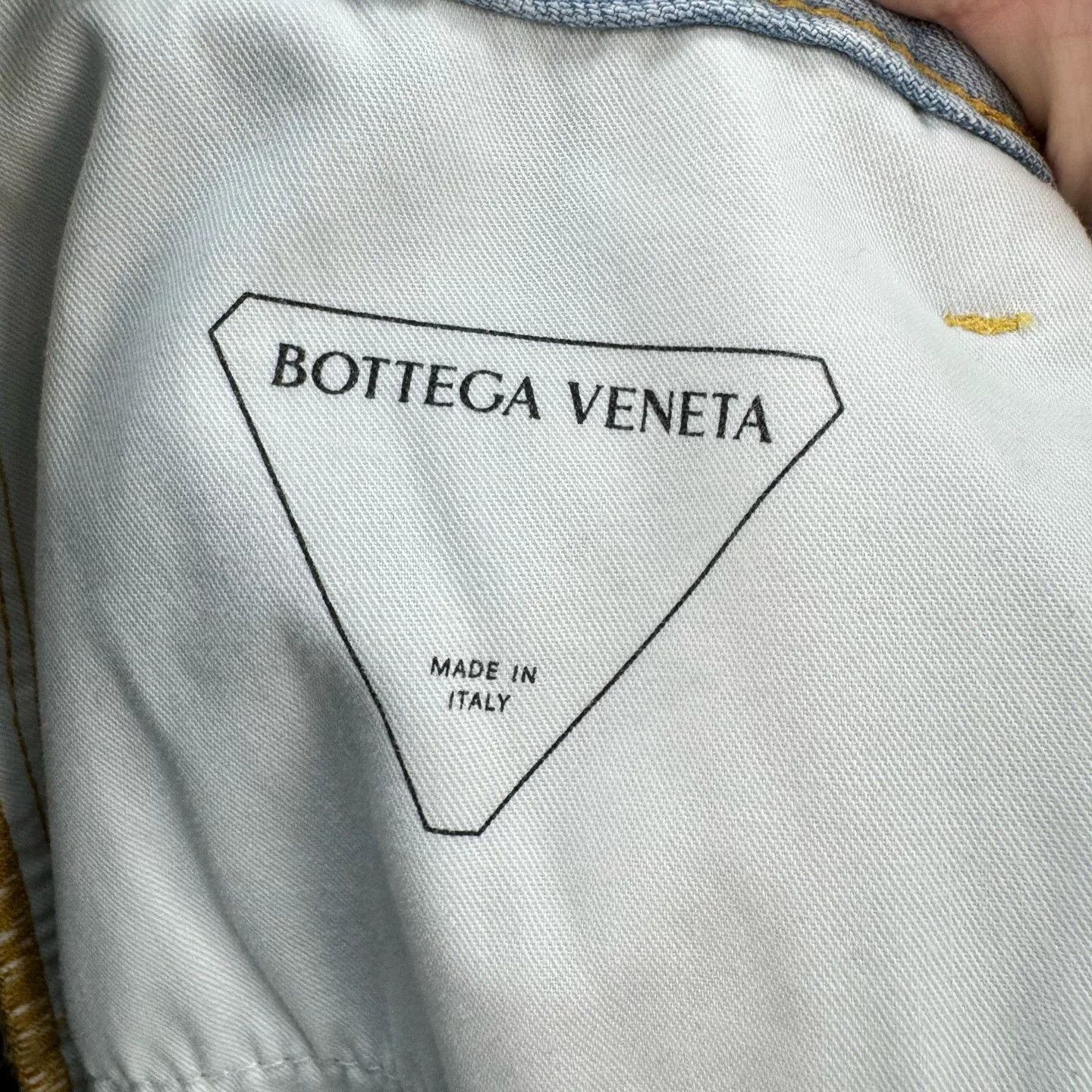 Bottega Veneta Bottega Veneta 24 Leather Tag Washed Jeans Size US 36 / EU 52 - 6 Thumbnail