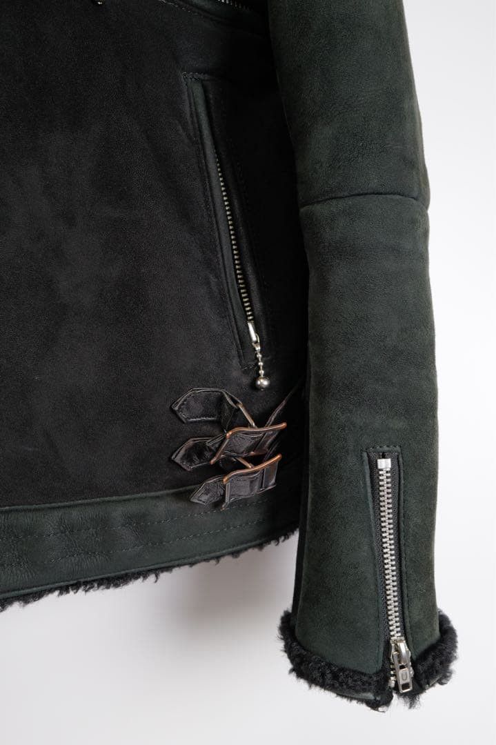 Undercover Undercover Black Suede Shearling Leather Jacket Size US M / EU 48-50 / 2 - 4 Thumbnail