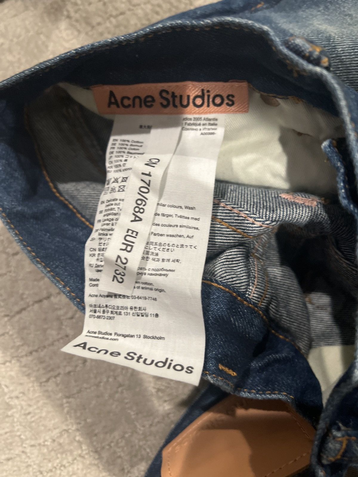 Acne Studios Acne Studios Atlantis 2005 Bootcut Jeans Size 27" / US 4 / IT 40 - 3 Thumbnail