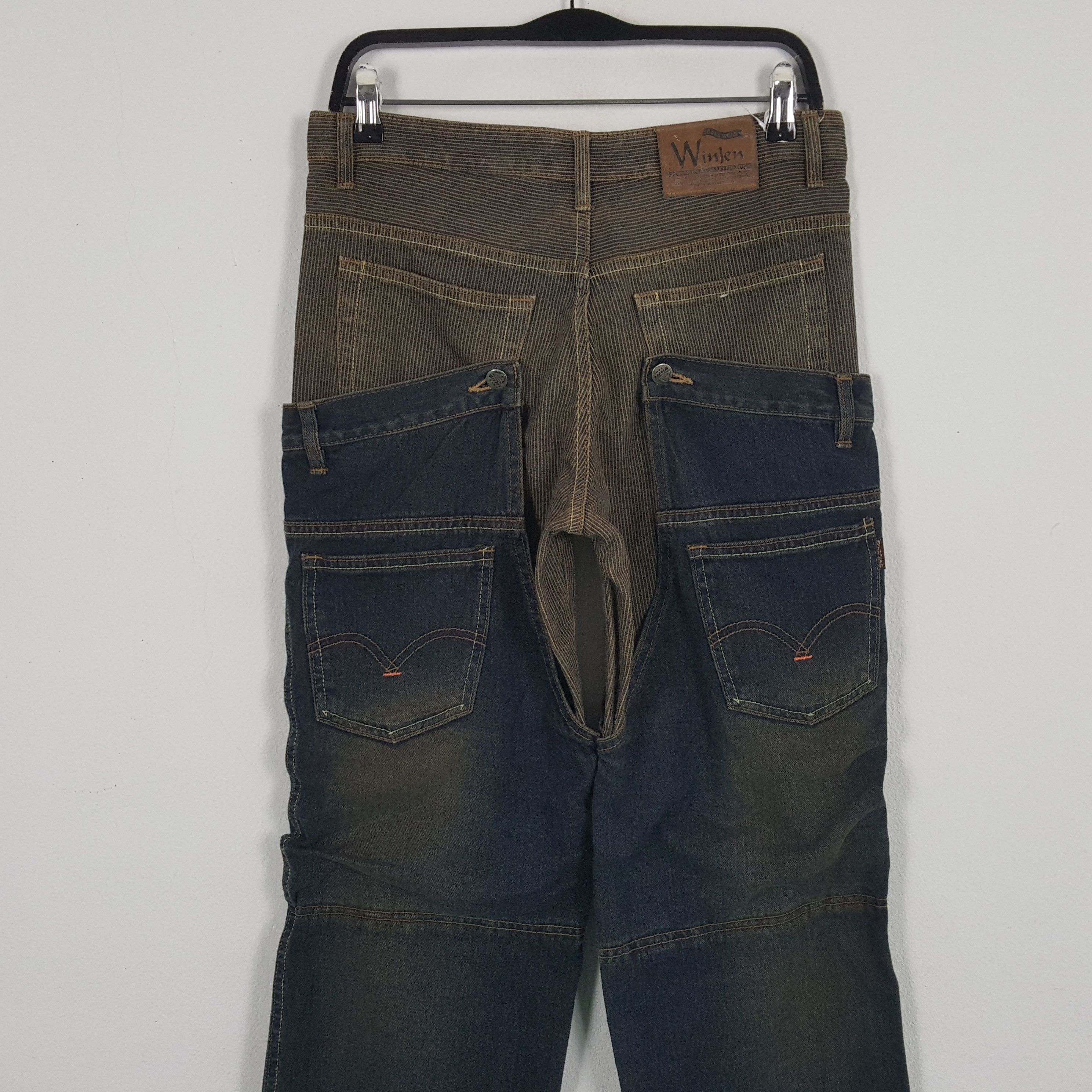 Vintage WIN JEN Rare Design Fashion Style Streetwear Jeans Size US 30 / EU 46 - 5 Thumbnail