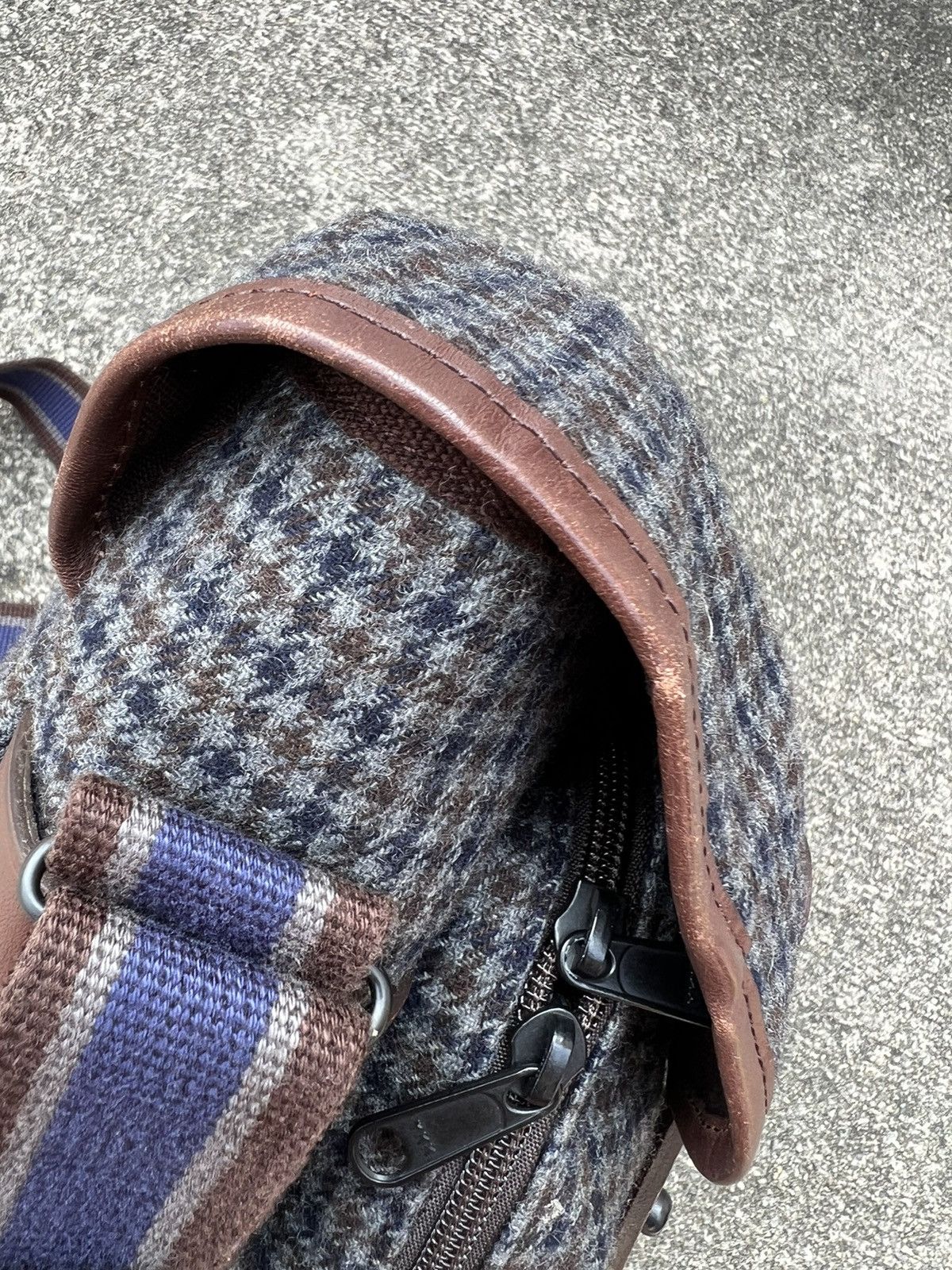 Head Porter Vintage Porter X Headporter Houndstooth Messenger Bag Size ONE SIZE - 13 Thumbnail