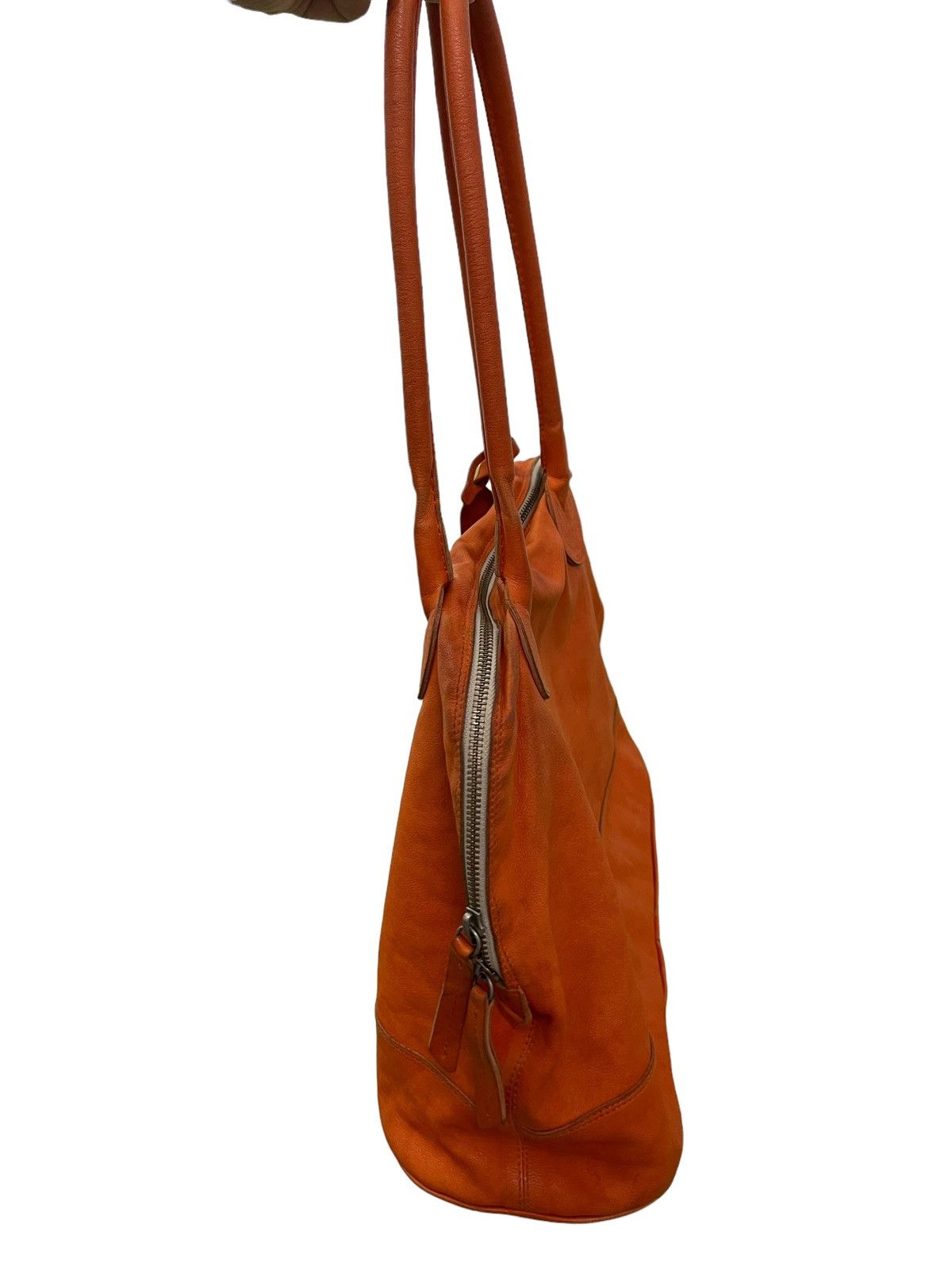 Japanese Brand Full Leather Jacono Italy Shoulder Bag 3🟩 Size ONE SIZE - 6 Thumbnail