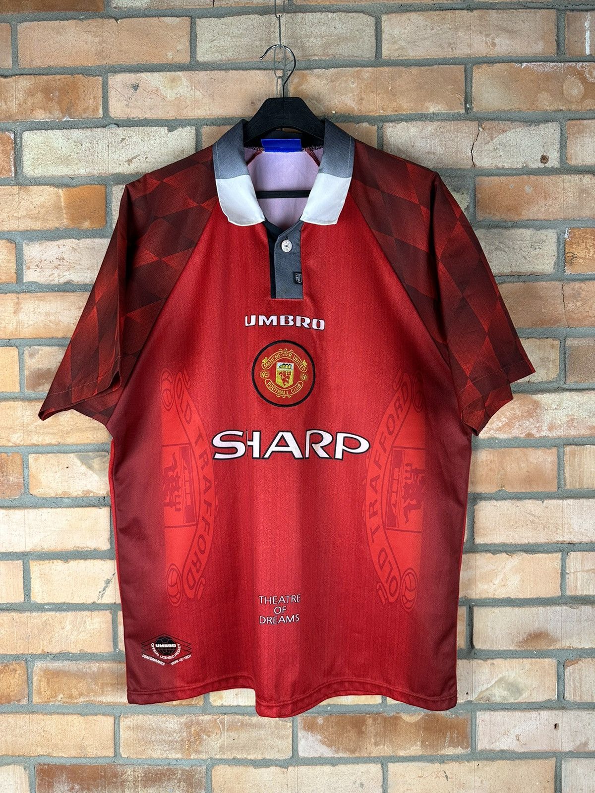 Manchester United UMBRO SHARP KANYE WEST Vintage Manchester United