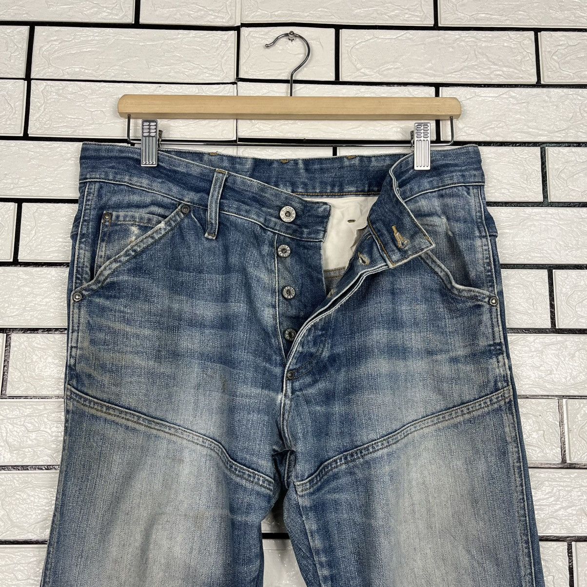 G-Star Vintage G-Star Raw Denim Jeans Size US 32 / EU 48 - 15 Thumbnail