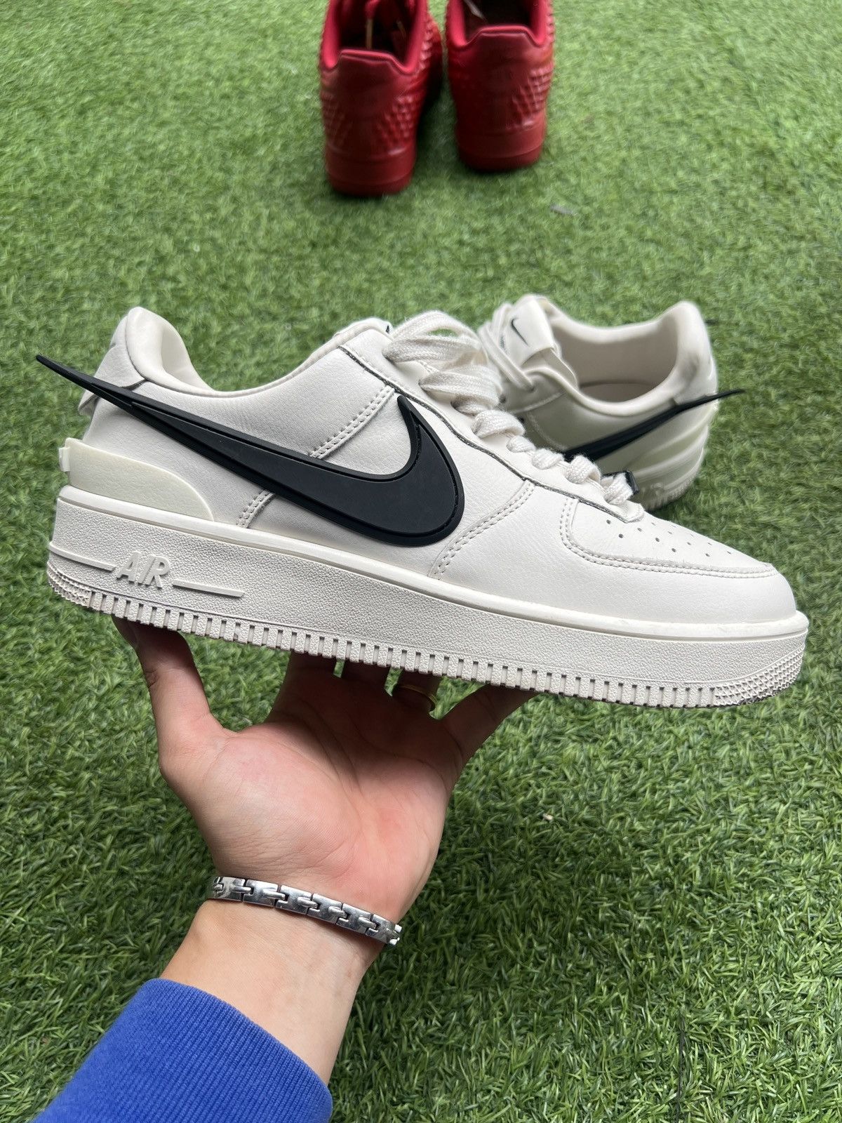 Ambush Design × Nike Ambush x Nike Air Force 1 Low White Black DV3464-002 Size US 9 / EU 42 - 1 Thumbnail