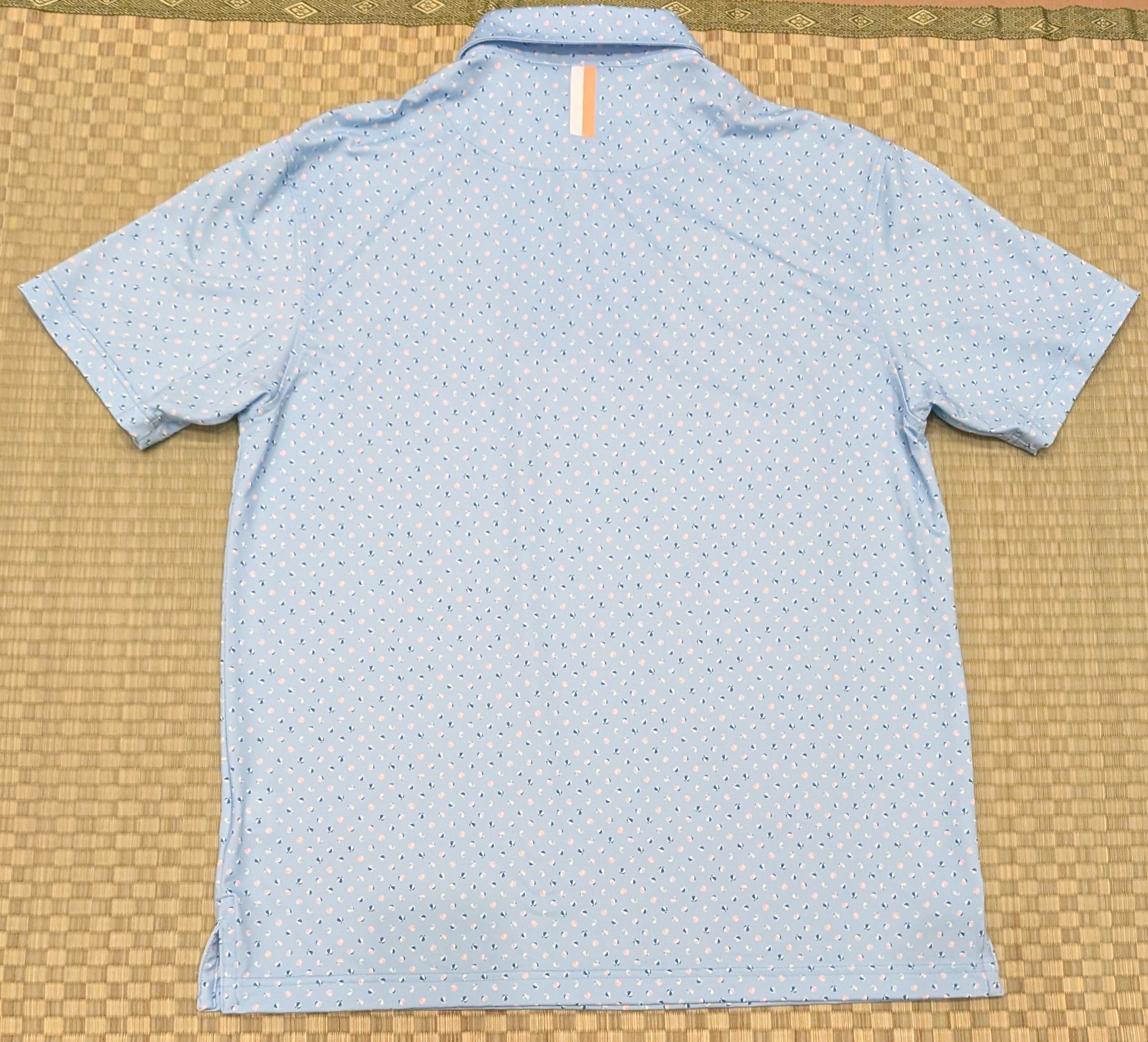 Other Rhoback Beach Ball Print Polo Light Blue Made in South Korea Size US M / EU 48-50 / 2 - 2 Thumbnail