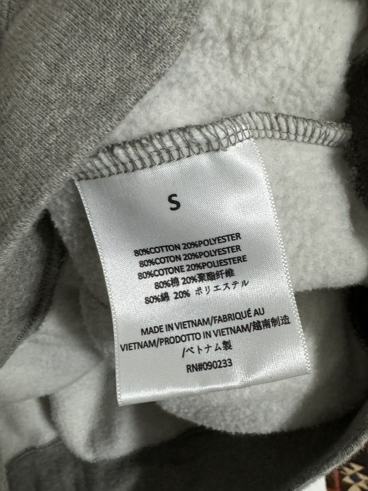 Essentials 1/4 Sleeve Sweatshirt Size US S / EU 44-46 / 1 - 4 Thumbnail