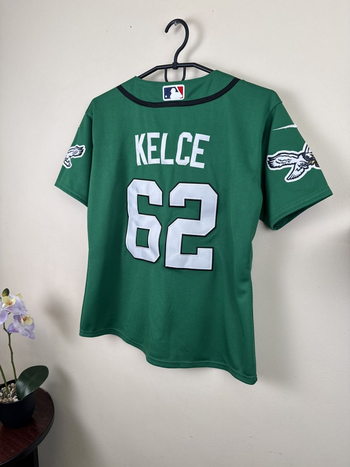 Nike Nike Jason Kelce Green Philadelphia Eagles Women S Baseball Size US S / EU 44-46 / 1 - 12 Thumbnail