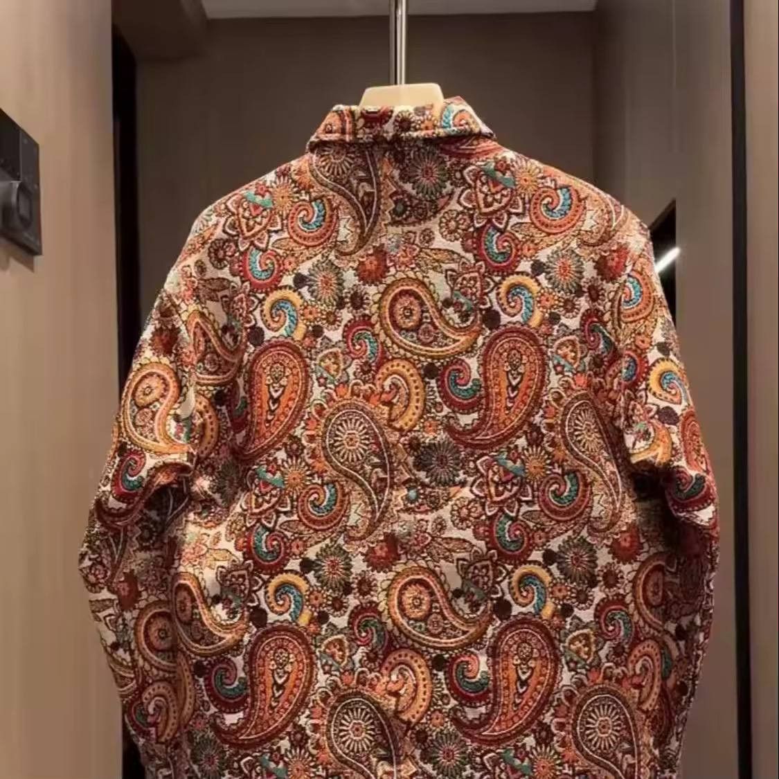 Japanese Brand × Vintage Indian cucumber embroidered shirt. Size US L / EU 52-54 / 3 - 3 Thumbnail
