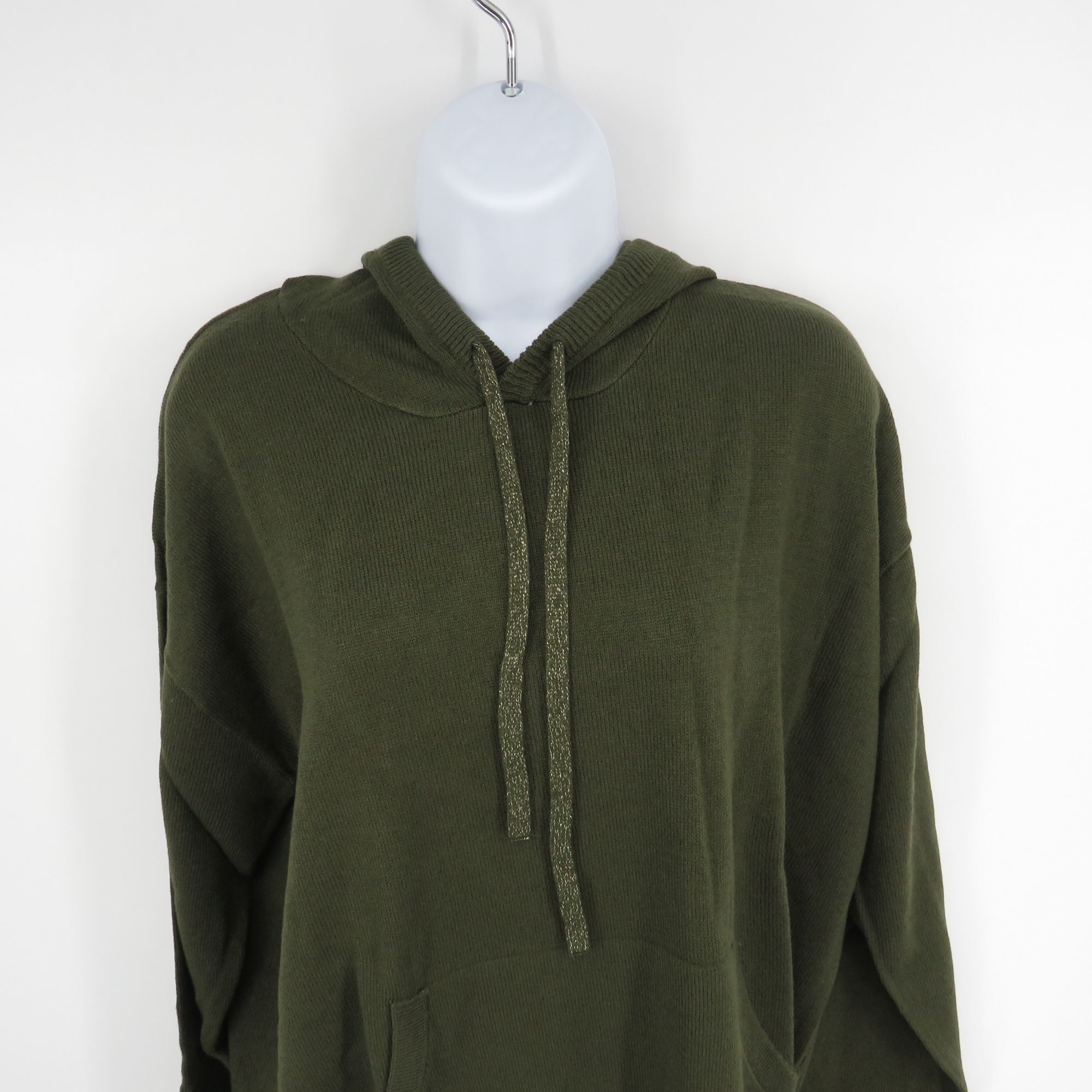 Other True Craft XS Woodland Green Hooded Pullover Sweater Front Size XS / US 0-2 / IT 36-38 - 3 Thumbnail