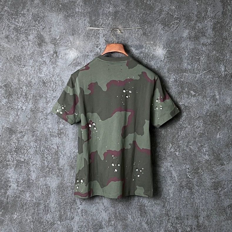 Amiri Amiri Camo Letter Printed Cotton T-Shirt Size US XS / EU 42 / 0 - 2 Thumbnail