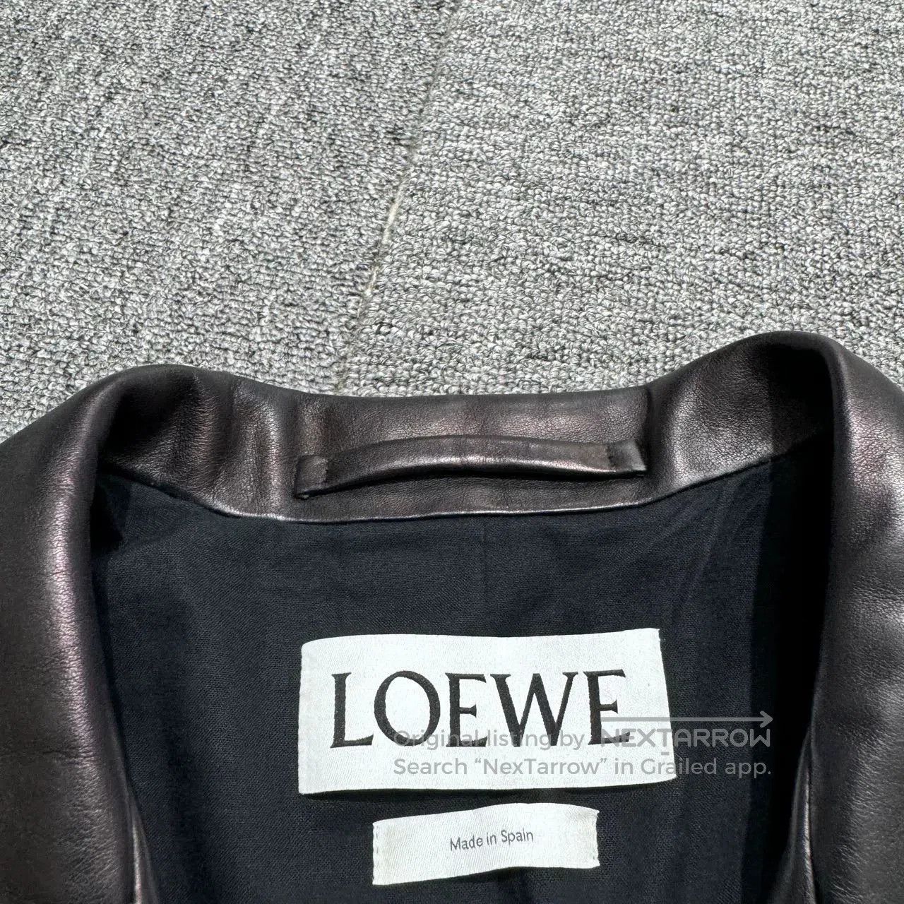 Loewe Loewe Street Journal Motorcycle Leather Jacket. Size US L / EU 52-54 / 3 - 3 Thumbnail