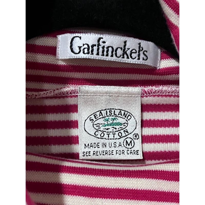 Other VTG 80s Garfinckels Turtleneck Shirt Red Cream Stripe Size US M / EU 48-50 / 2 - 3 Thumbnail