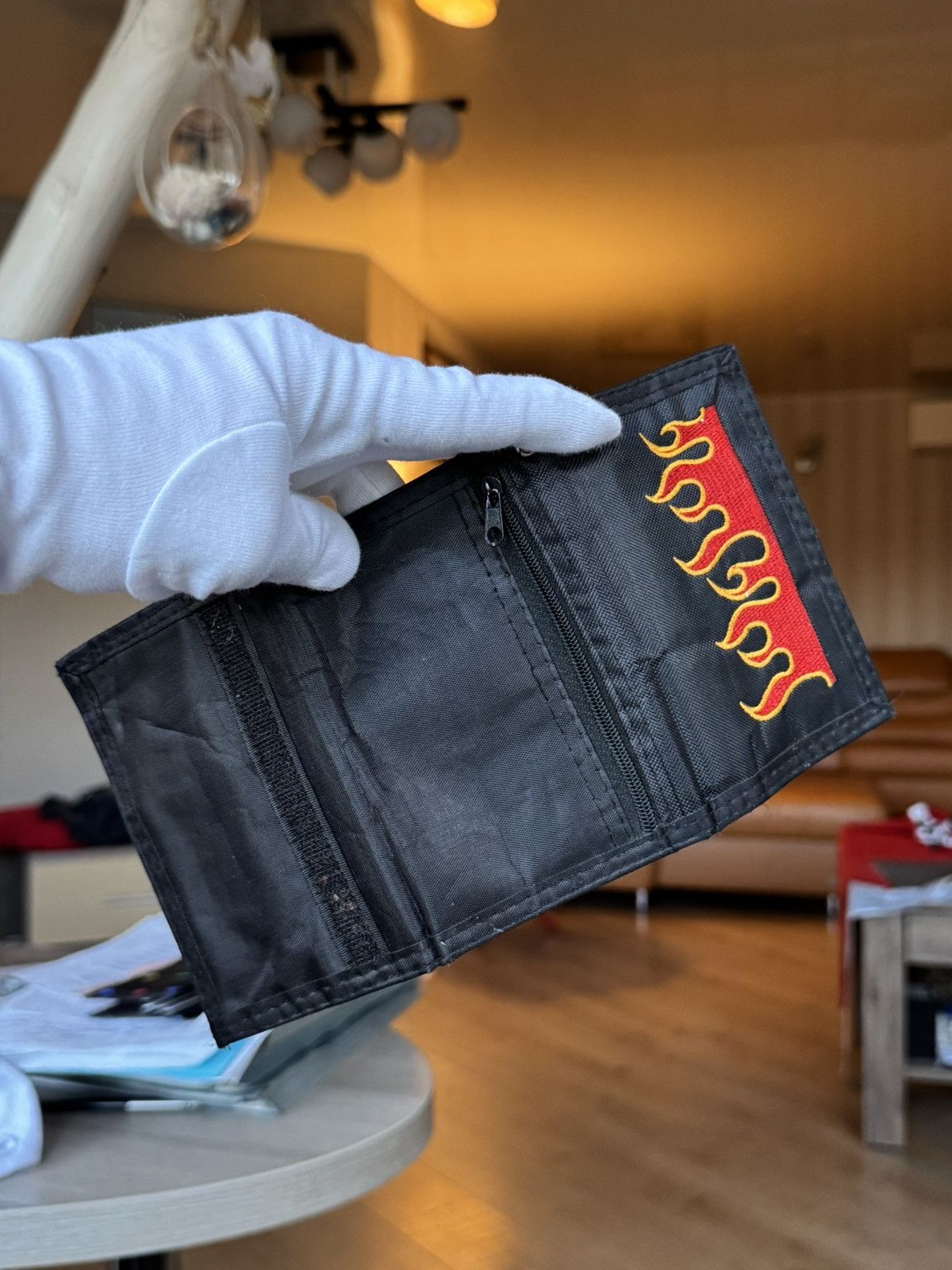 Japanese Brand × Vintage Flame Wallet Size ONE SIZE - 4 Thumbnail